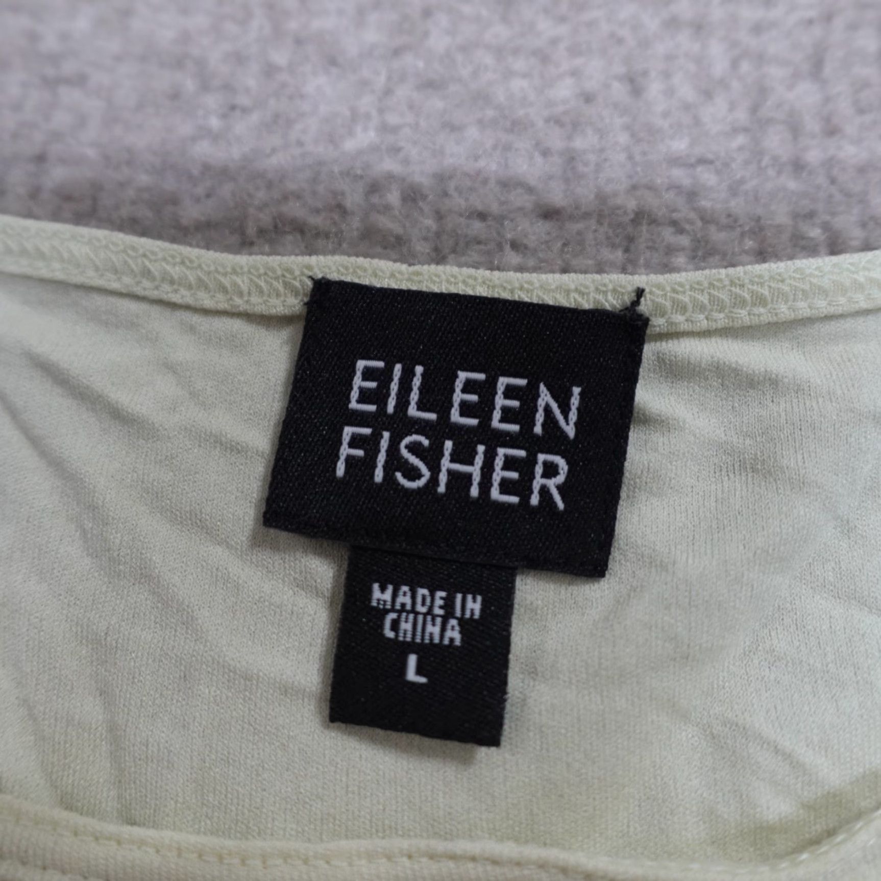 Eileen Fisher Eileen Fisher Top Womens Large Green Silk Sleeveless Round Neck 100% Silk Tank Casual Knit Breathable Regular Size L Shirts? Size L / US 10 / IT 46 - 2 Thumbnail