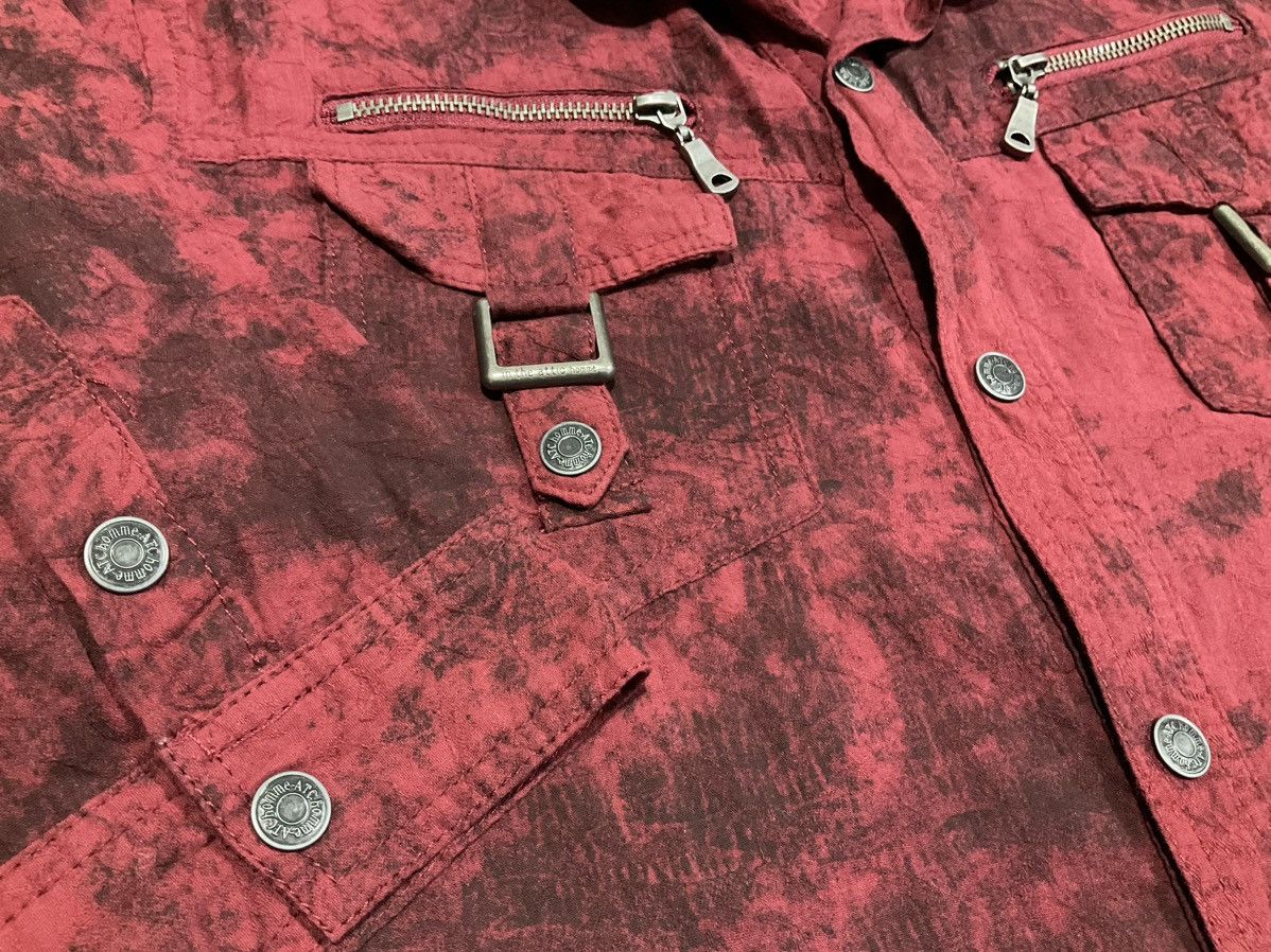 Hysteric Glamour × Japanese Brand × Le Grande Bleu (L.G.B.) 🔥Y2K Archived In The Attic Shirt Red Acid Zipper Lgb Style Size US L / EU 52-54 / 3 - 5 Thumbnail