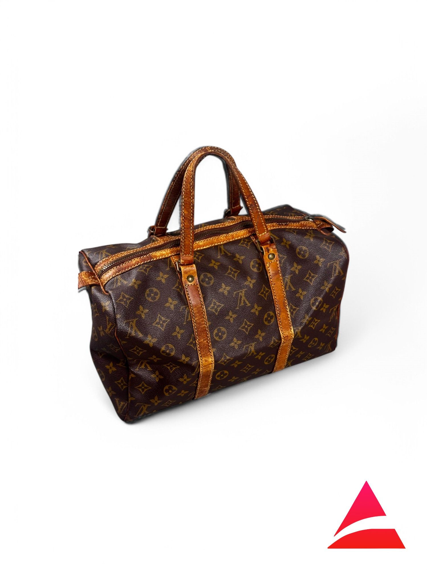 Louis Vuitton Louis Vuitton - Sax Pool 35 Monogram Leather Brown Vintage Size ONE SIZE - 1 Thumbnail