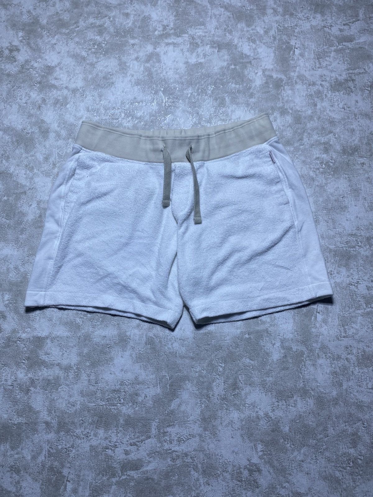 Orlebar Brown Orlebar Brown White Terry Cloth Towelling Shorts Size XL Size US 36 / EU 52 - 1 Thumbnail