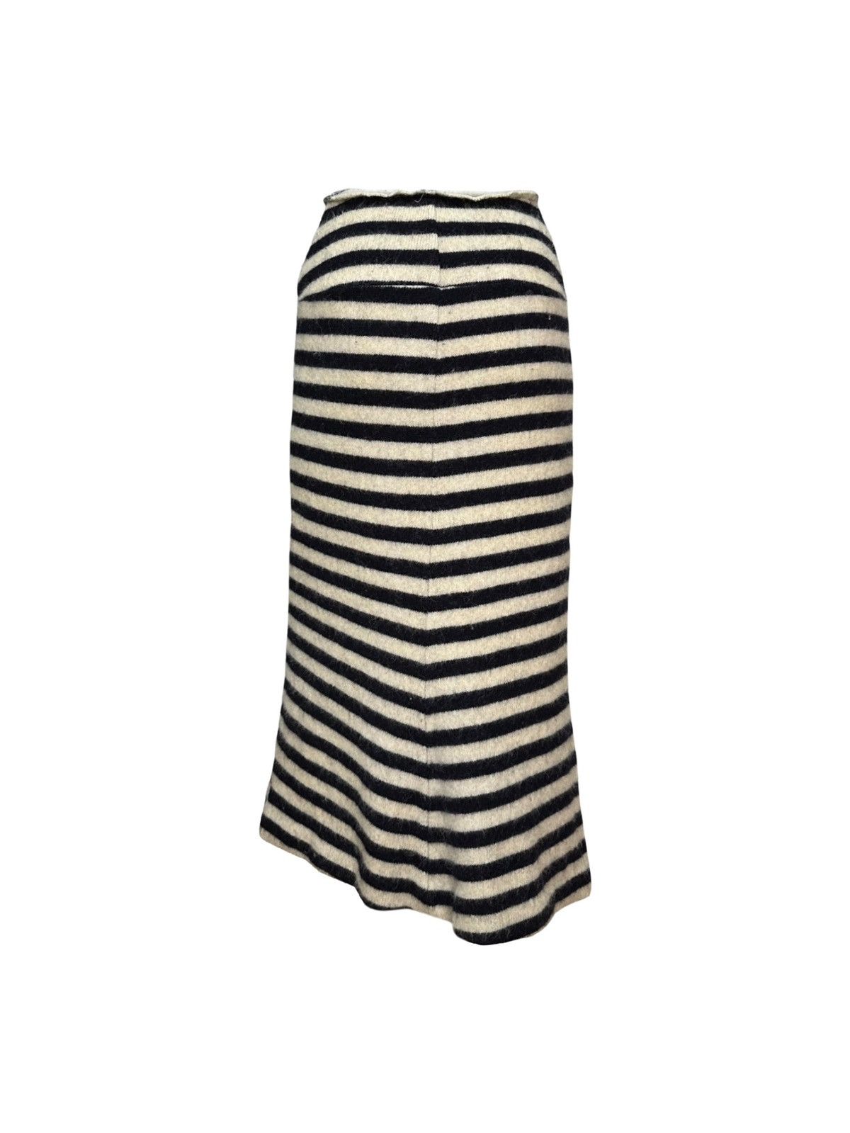 Junya Watanabe JUNYA WATANABE Fall Winter 2003 Striped Midi Skirt Size 27" / US 4 / IT 40 - 2 Thumbnail