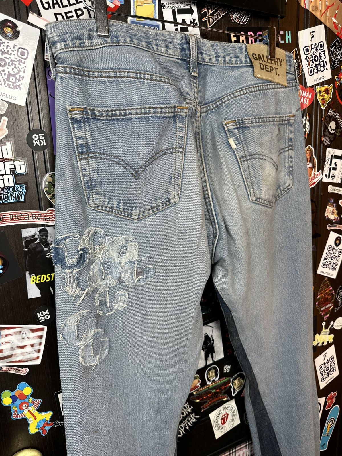 Gallery Dept. 2021 Gallery Dept 1/1 14 Patches Jeans Size US 33 - 7 Thumbnail