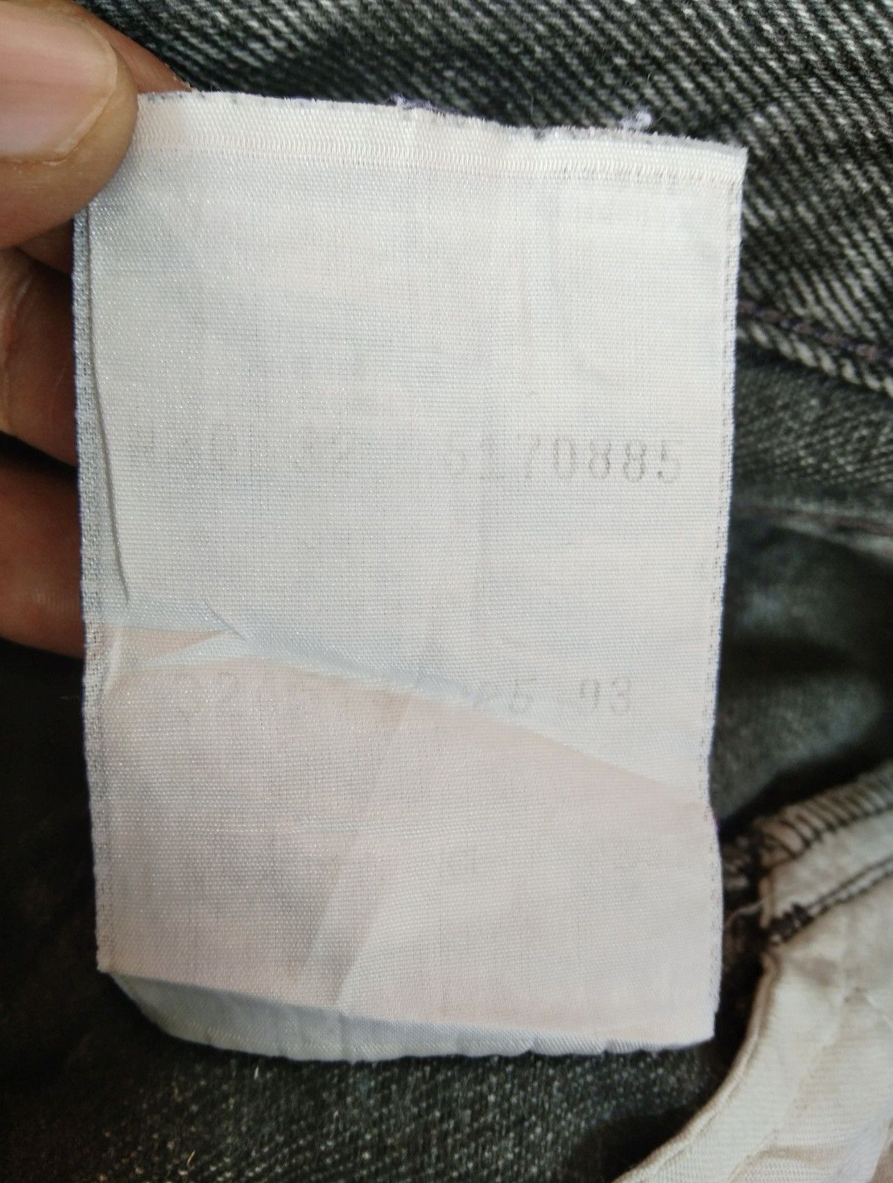 Levi's 90s Vintage Levi's 501 Faded Black Distressed Jeans 30x32 Size US 30 / EU 46 - 14 Thumbnail