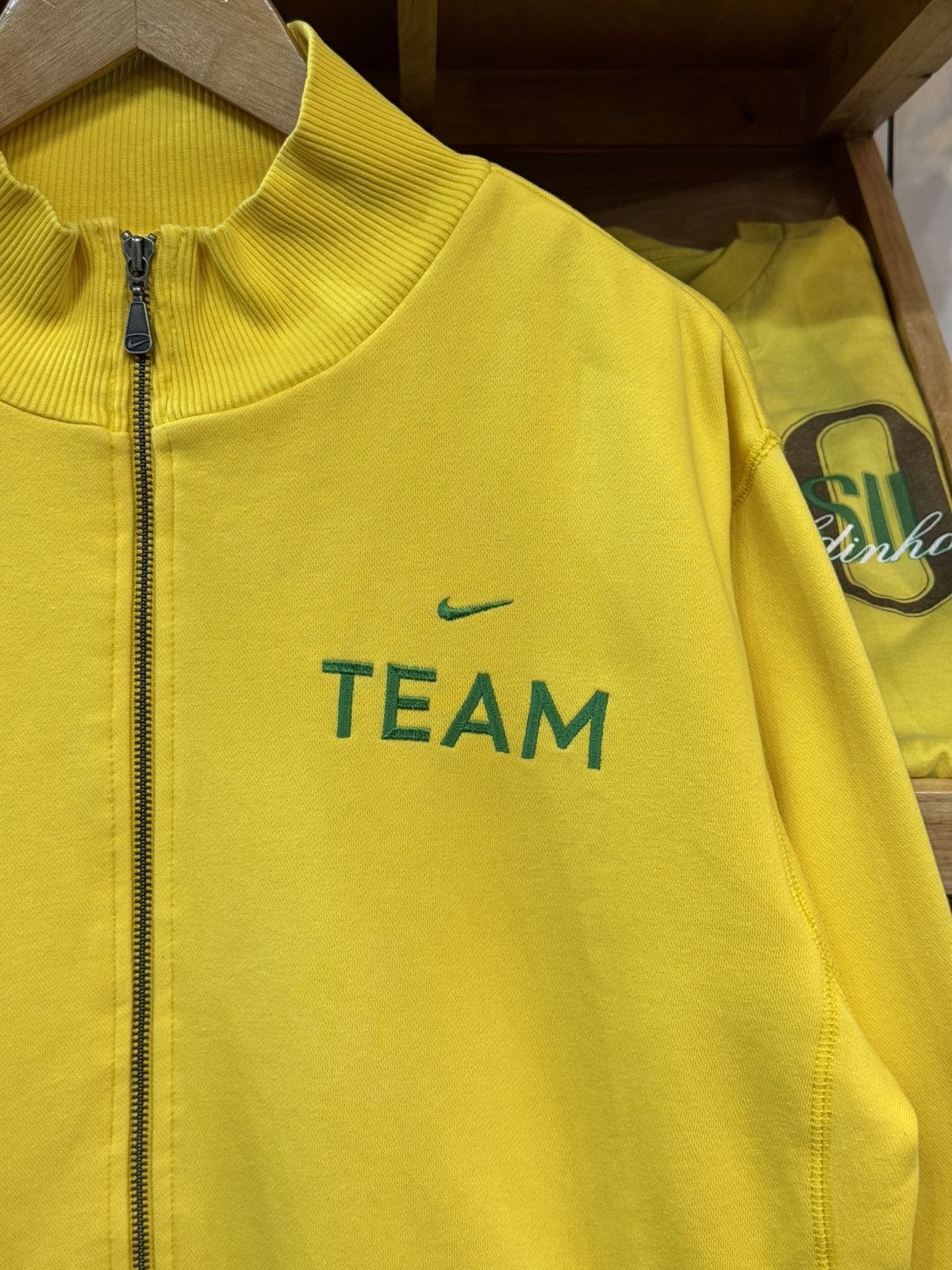 Nike Vintage Brazil 🇧🇷 2006-07 Training Track Jacket Size US L / EU 52-54 / 3 - 3 Thumbnail