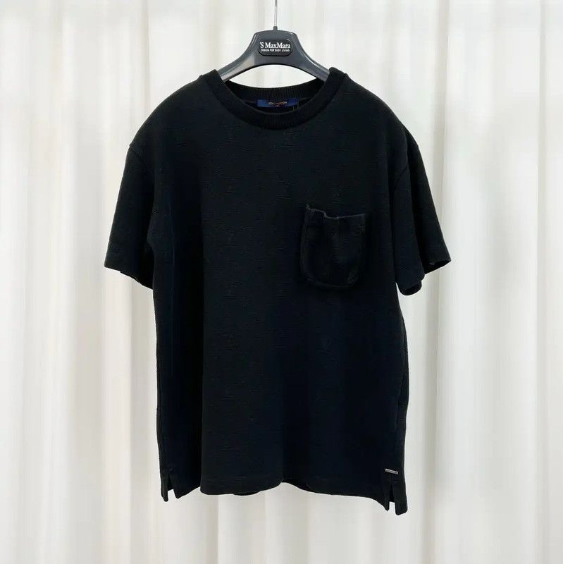 Louis Vuitton Louis Vuitton Black Summer Cotton T-Shirt 0089 Size US M / EU 48-50 / 2 - 1 Thumbnail