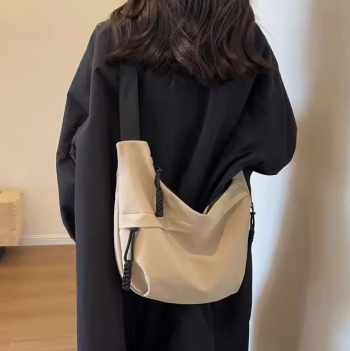 Japanese Brand Nylon Hobos Crossbody Bag Size ONE SIZE - 1 Thumbnail