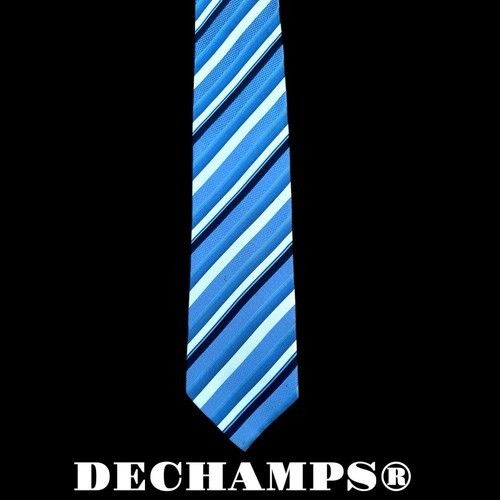 Other Hand Made DECHAMPS 100% Silk Striped Tie. Size ONE SIZE - 1 Thumbnail