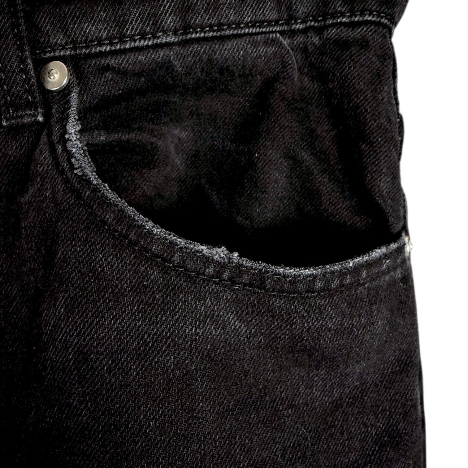 Sandro Men's Sandro Wide Straight Denim Jeans 32x30 $390 Retail Size US 32 / EU 48 - 5 Thumbnail