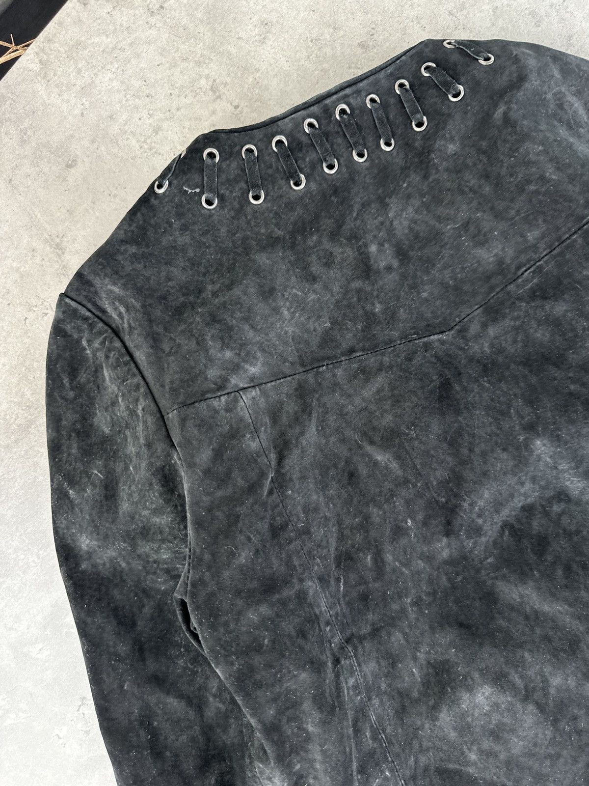 Japanese Brand Vintage Suede Jacket Size XS / US 0-2 / IT 36-38 - 9 Thumbnail