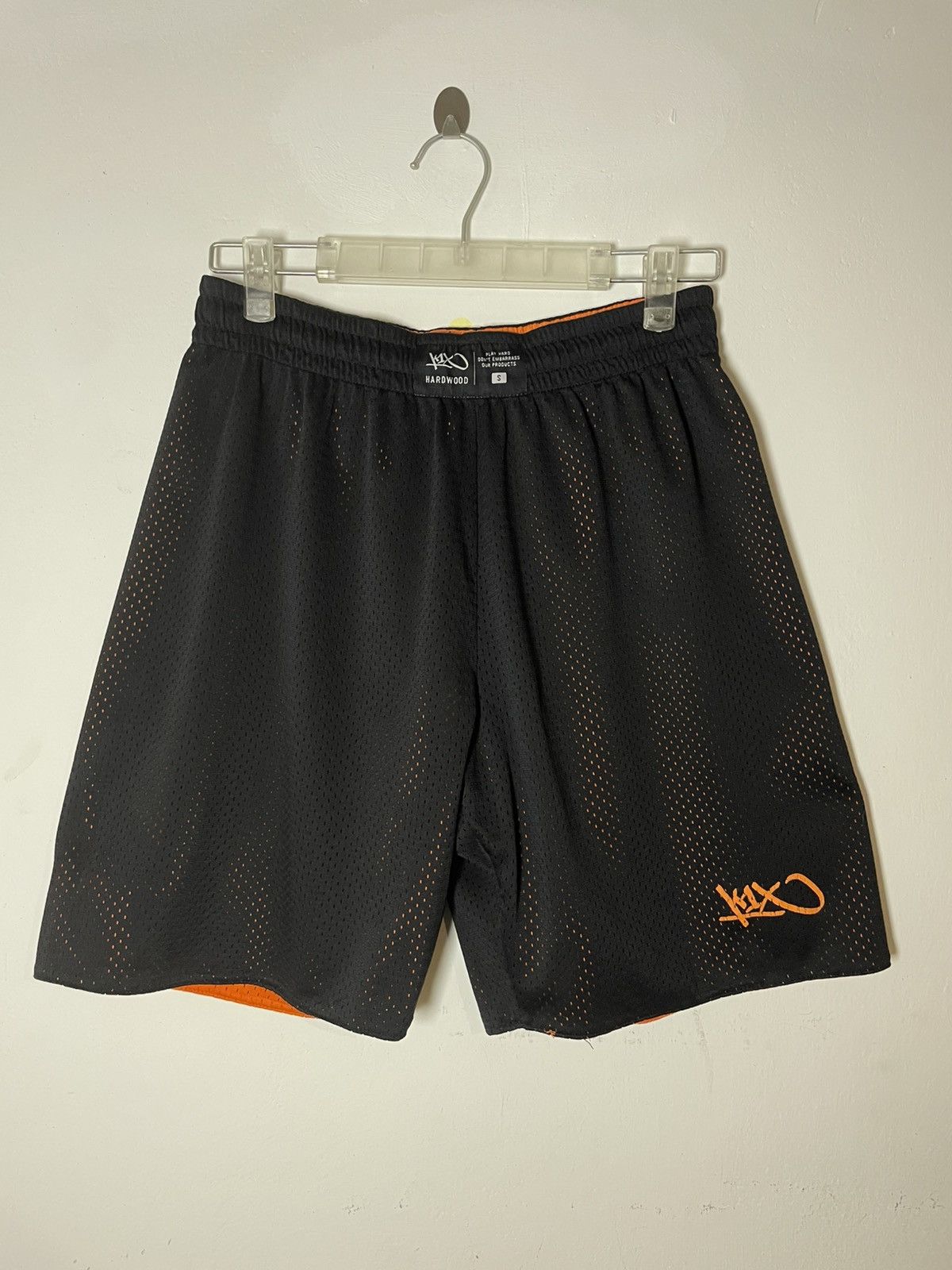 K1X K1X Hardwood Reversible Shorts – Reversible (Black/Orange) Size US 32 / EU 48 - 1 Thumbnail