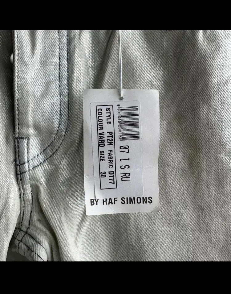 Raf Simons Raf by Raf Simons 07SS Painted Denim Size US 30 / EU 46 - 4 Thumbnail