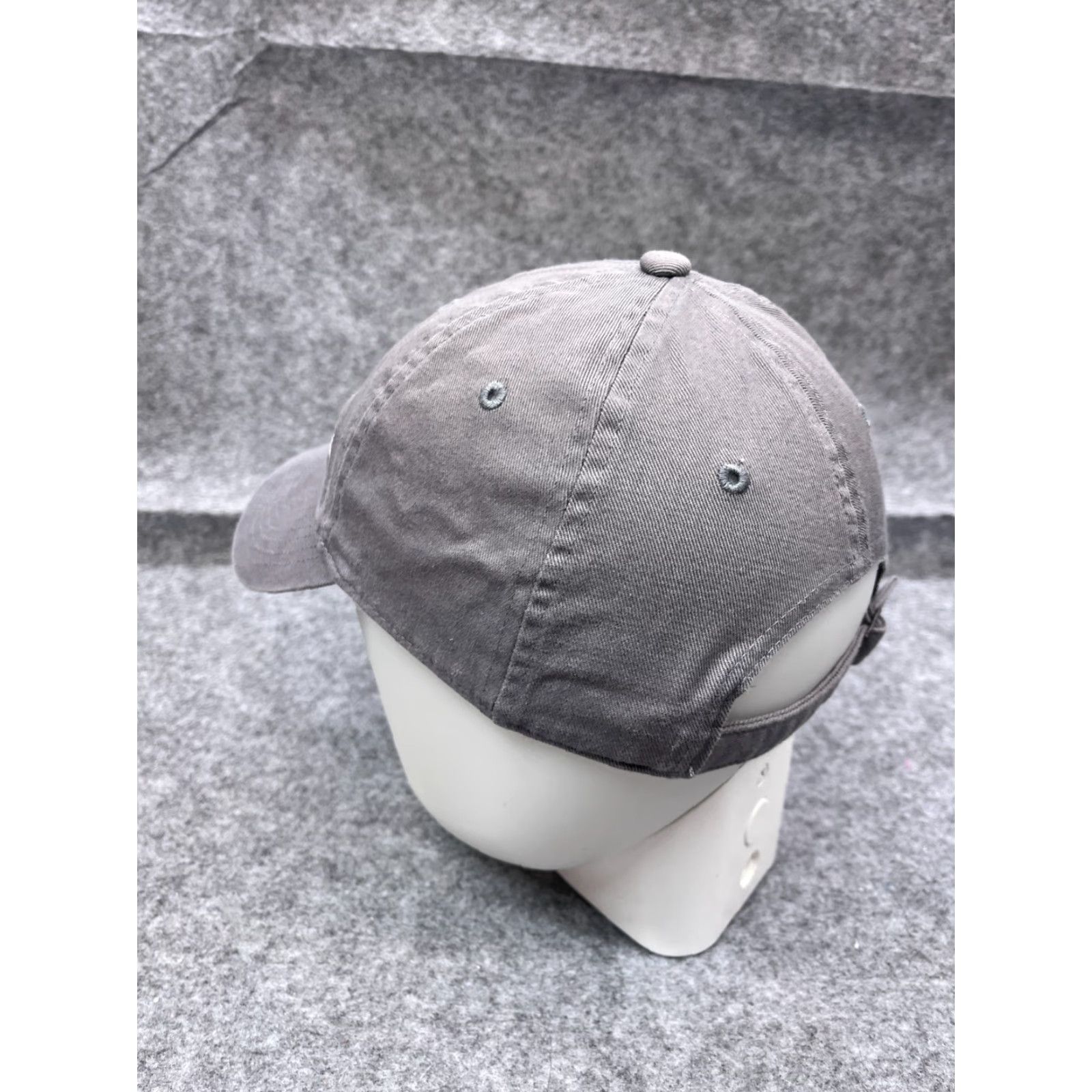 Nike Nike Hat Cap Strap Back Adult One Size Gray Heritage86 Cotton Poly Lined Golf Hat Size ONE SIZE - 5 Thumbnail