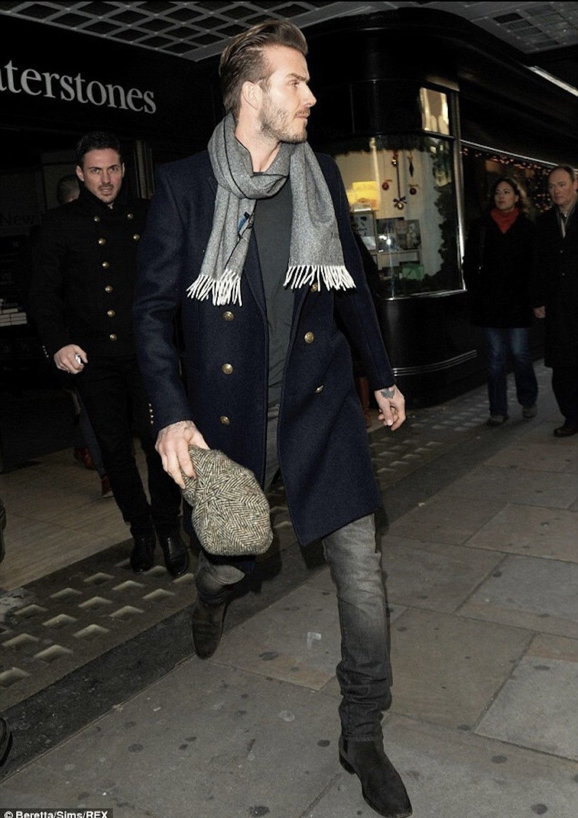 Hedi Slimane × Saint Laurent Paris Saint laurent AW13 Allure navy coat Size US M / EU 48-50 / 2 - 9 Thumbnail