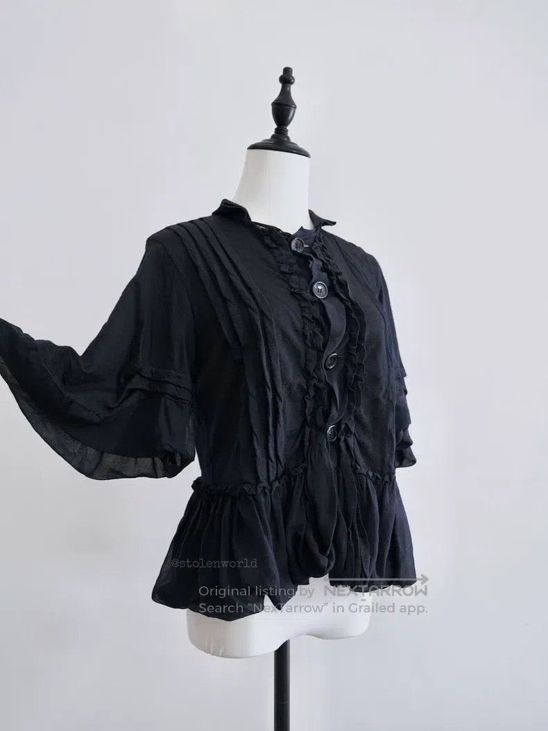 Comme des Garcons Comme Des Garcons Lace bubble top Size M / US 6-8 / IT 42-44 - 4 Thumbnail