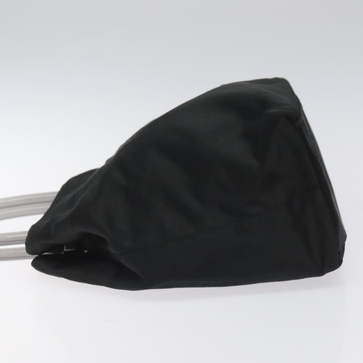 Prada PRADA Hand Bag Satin Black Size ONE SIZE - 5 Thumbnail
