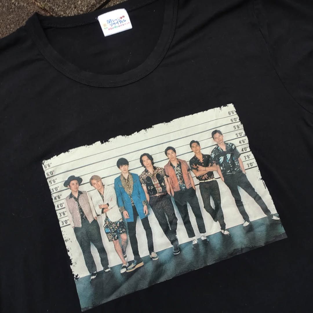 Band Tees Kanjani8 Photo Rare Tee Size US L / EU 52-54 / 3 - 1 Thumbnail