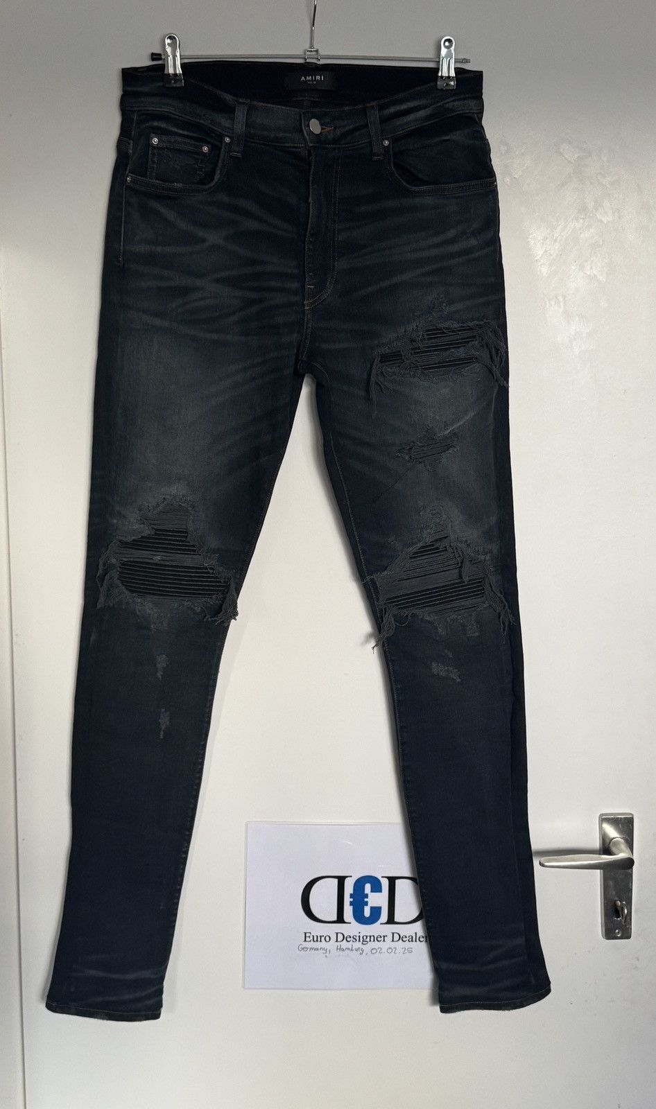 Amiri AMIRI MX 1 Dark Blue Jeans Size (32) | Grailed 