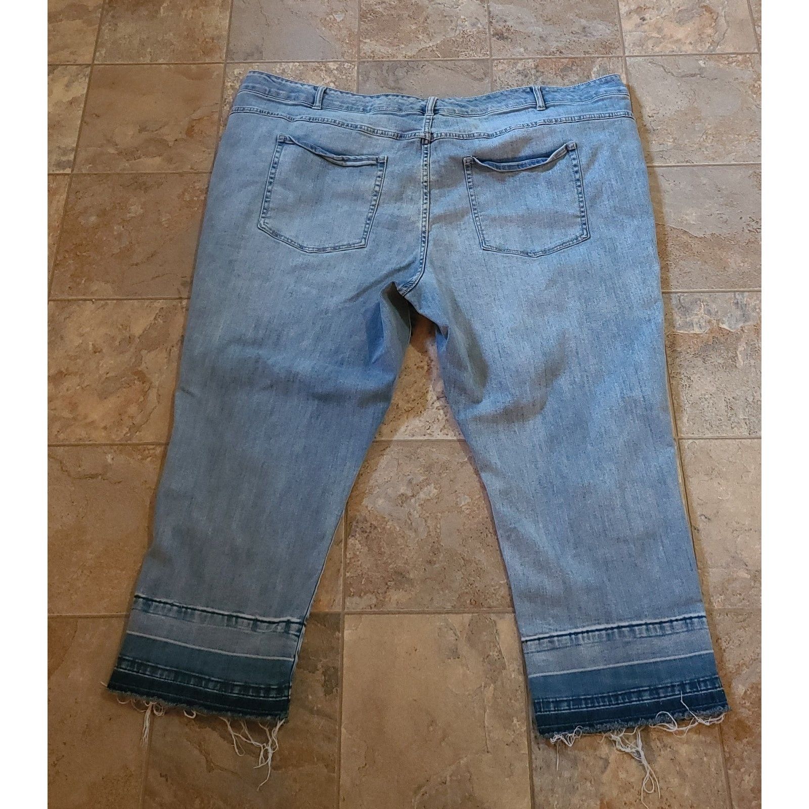 Denim & Co. Super cute women's blue jeans by Denim 24/7 3XL Size 42" / US 20 - 5 Thumbnail