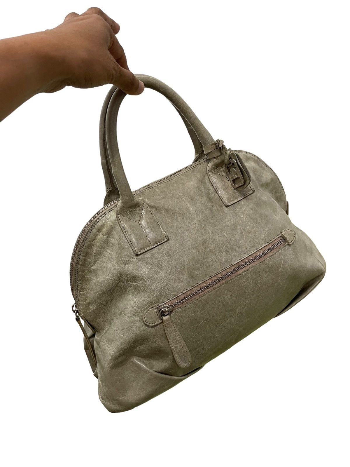 Genuine Leather Full Leather Jacono Italy Hand Bag 3🟩 Size ONE SIZE - 2 Thumbnail