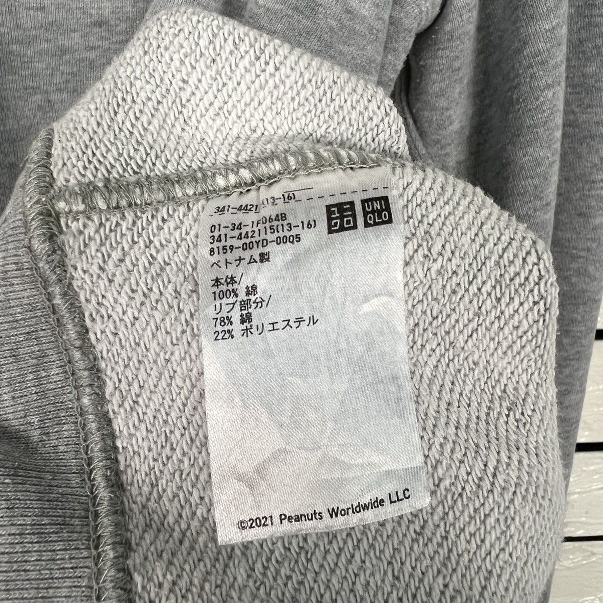 Peanuts UNIQLO X PEANUTS Big Logo Crewneck Sweatshirt #4169-C191 Size US XL / EU 56 / 4 - 13 Thumbnail