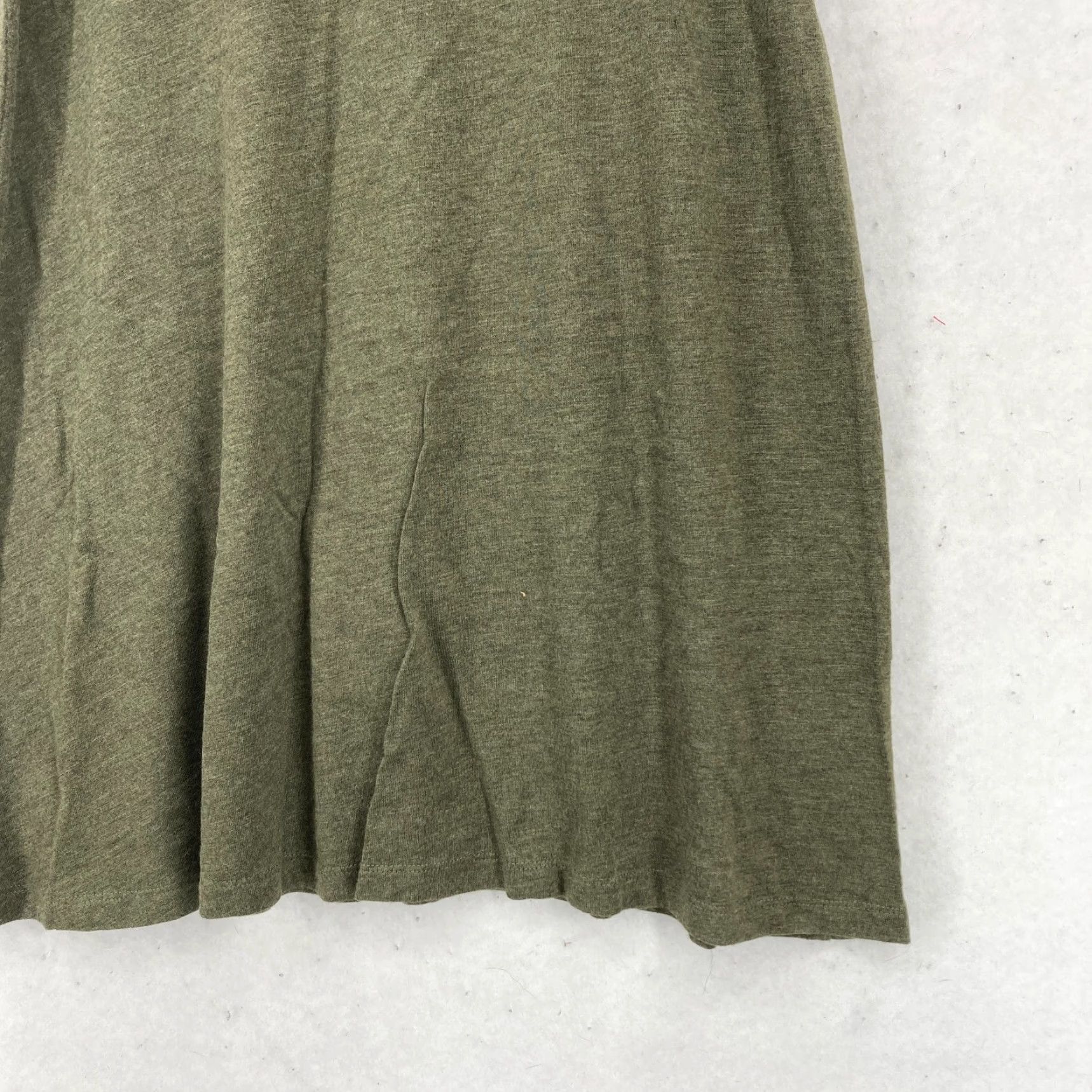 Madewell Madewell Green Sleeveless Tank Swing Dress L Viscose Blend Casual Soft Flowy Dress Size L / US 10 / IT 46 - 3 Thumbnail