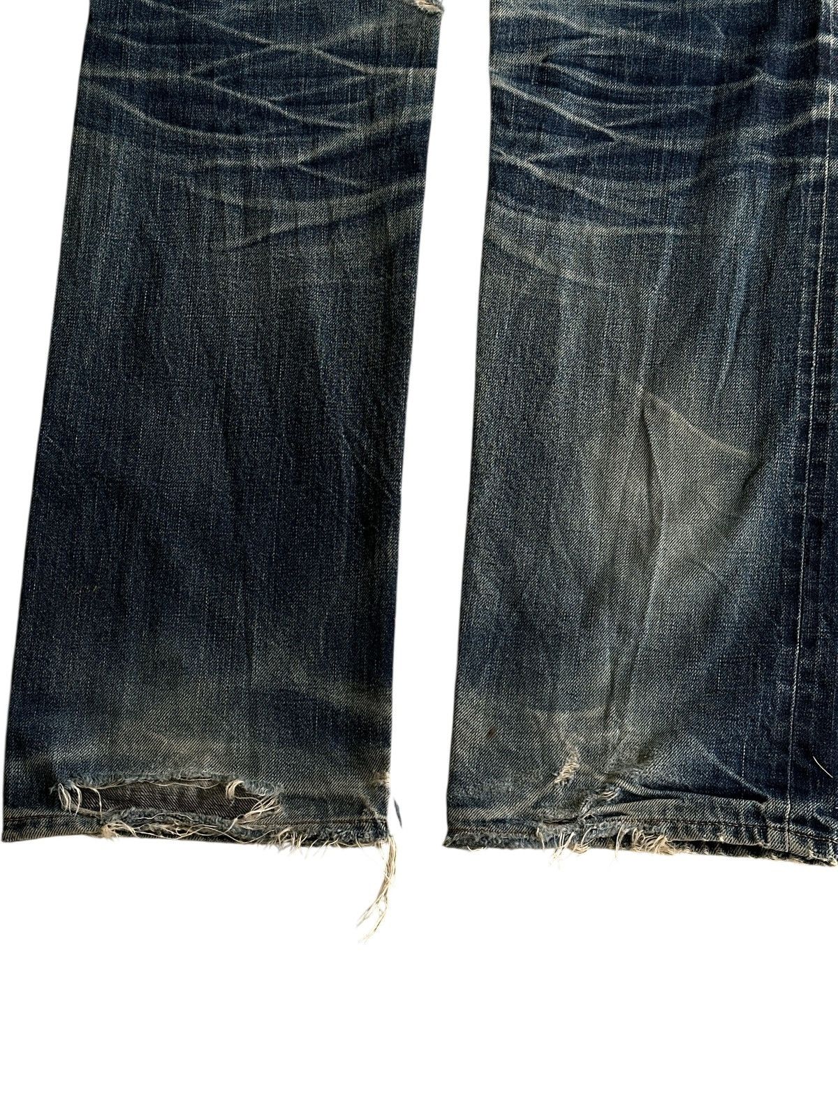 Kapital Distress Denim R.P.T by Ruppert Selvedge Denim. Size US 31 - 10 Thumbnail