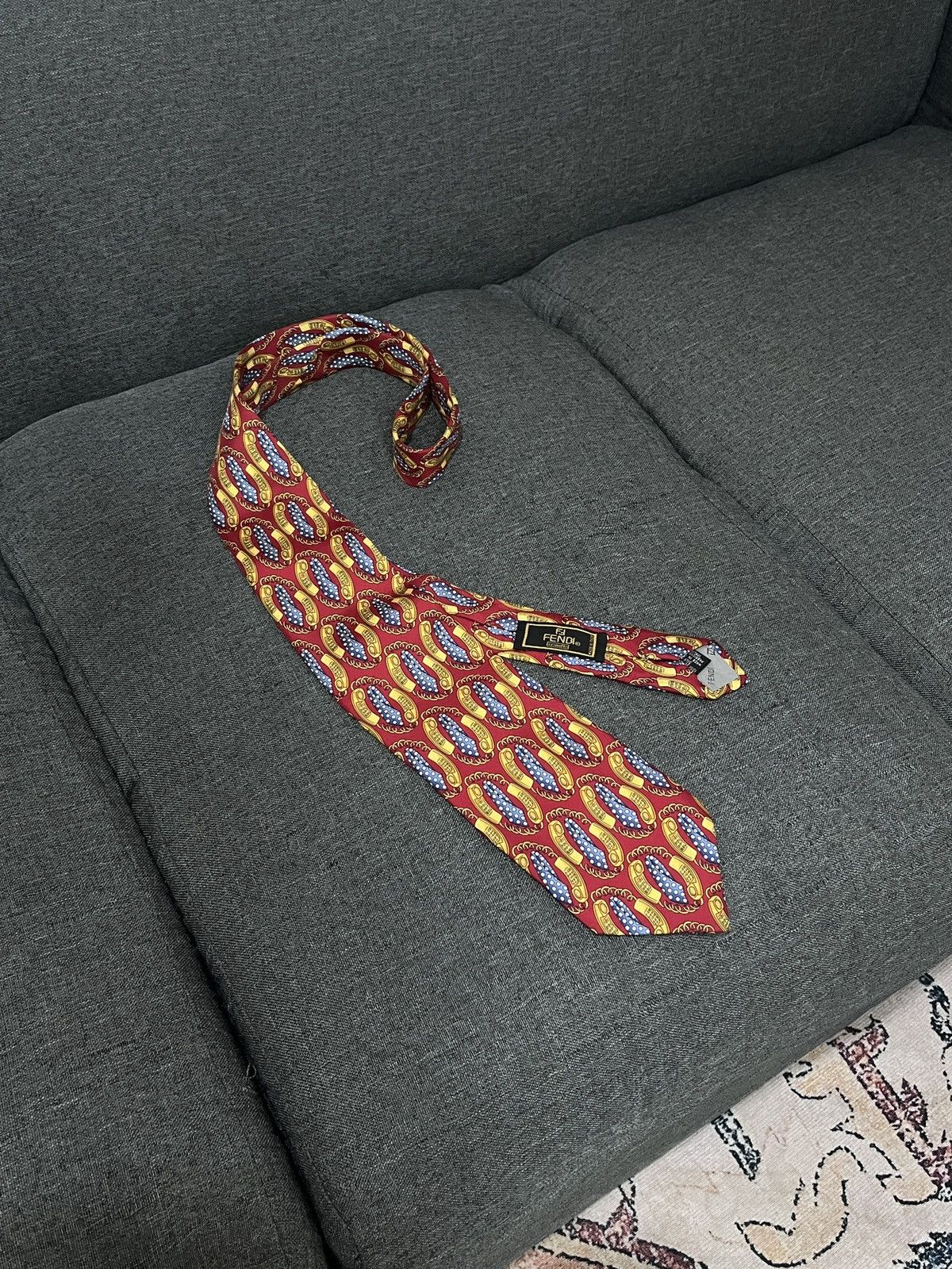 Fendi Fendi Silk Tie Size ONE SIZE - 1 Thumbnail