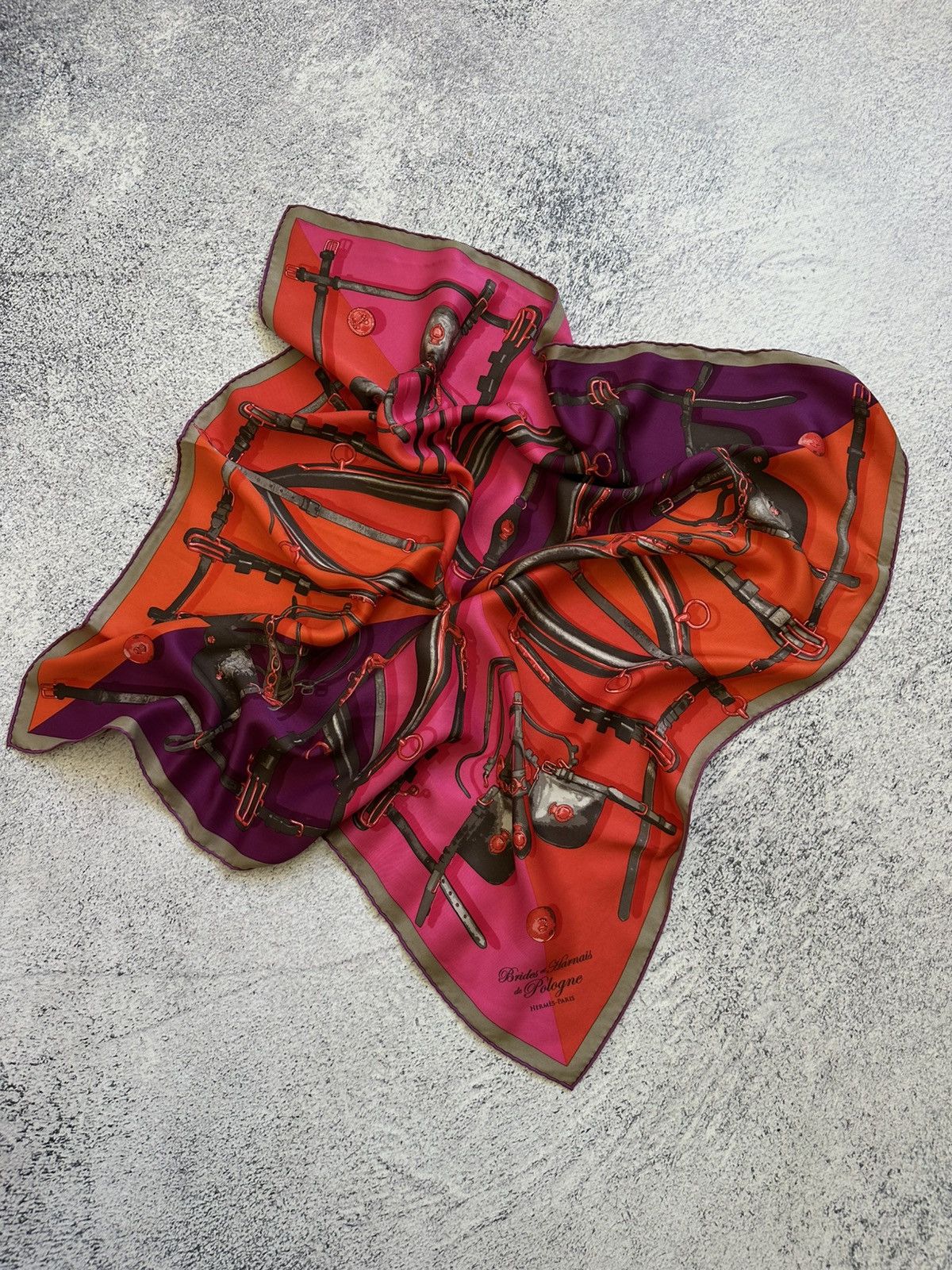 Hermes Vintage HERMES silk scarf 65cm Size ONE SIZE - 13 Thumbnail