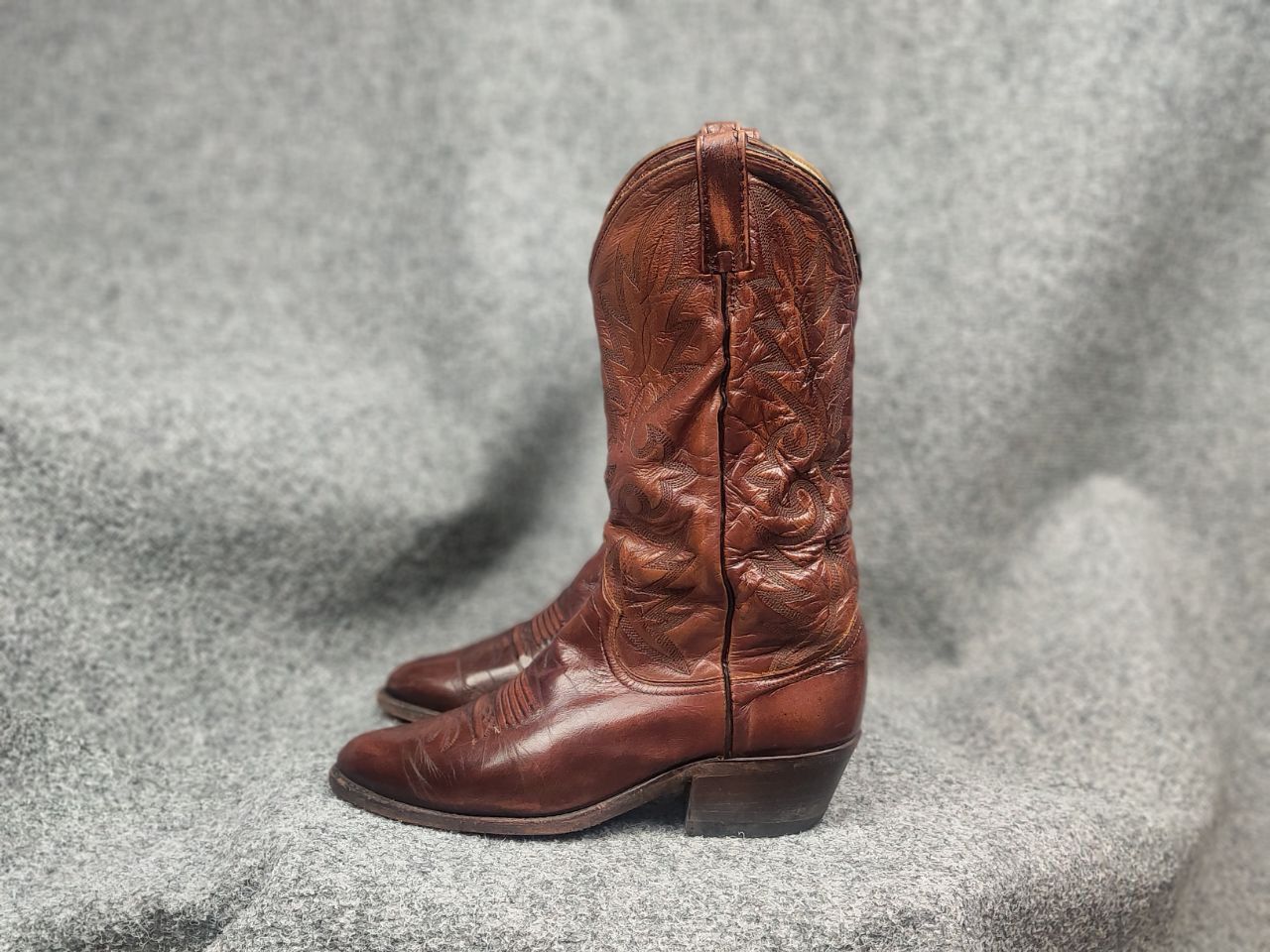 Dan Post Dan Post vintage Brown Western cowboy boots USA Made Size US 7.5 / IT 37.5 - 7 Thumbnail