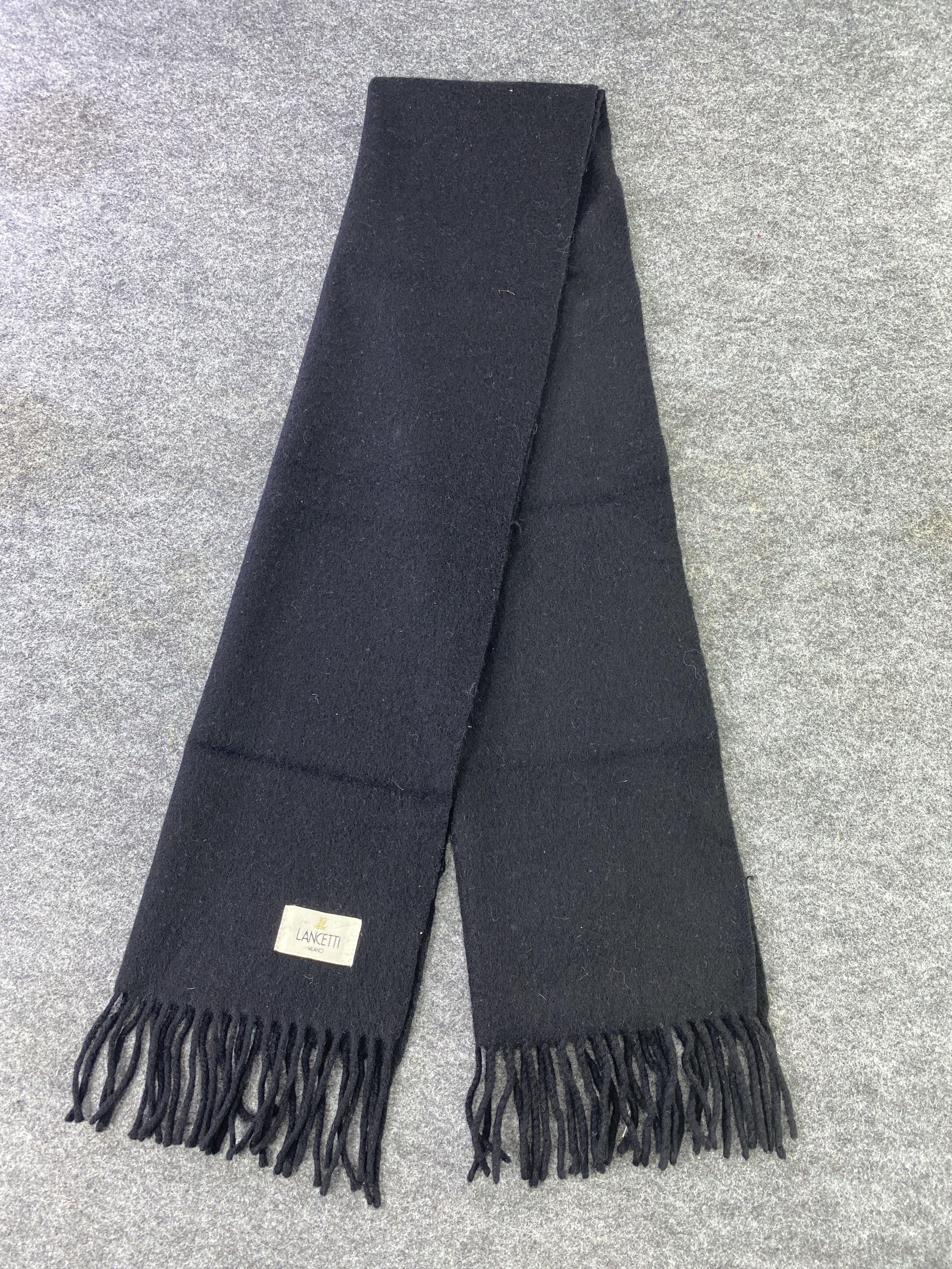 Vintage Lancetti Milano Scarf / Muffler / Neckwear -T645 Size ONE SIZE - 4 Thumbnail