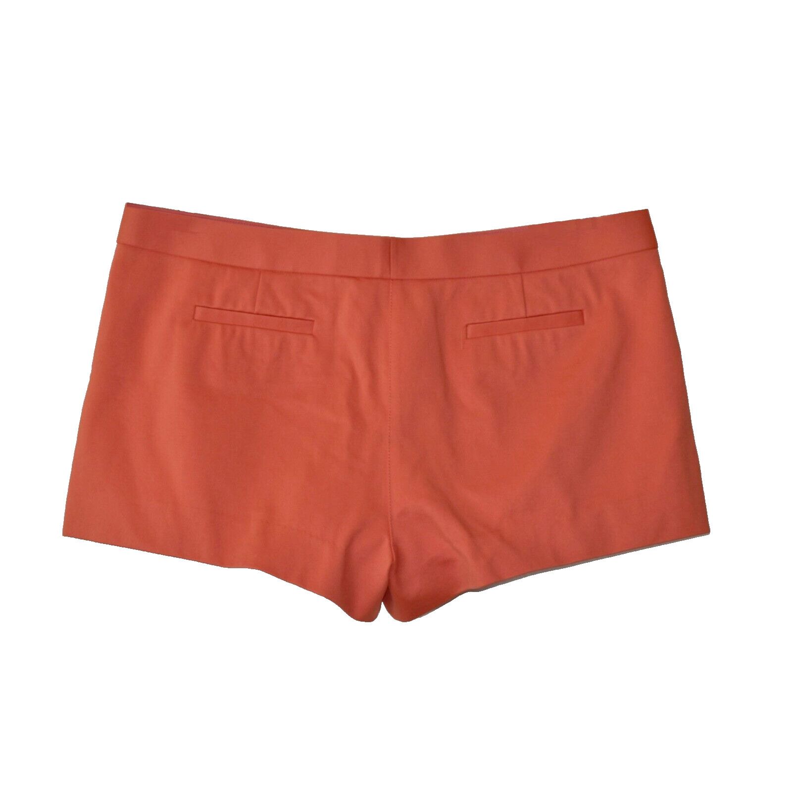 Tory Burch TORY BURCH Signature Gold Button Orange Mini Shorts Size XL Size 38" / US 16 / IT 52 - 2 Thumbnail