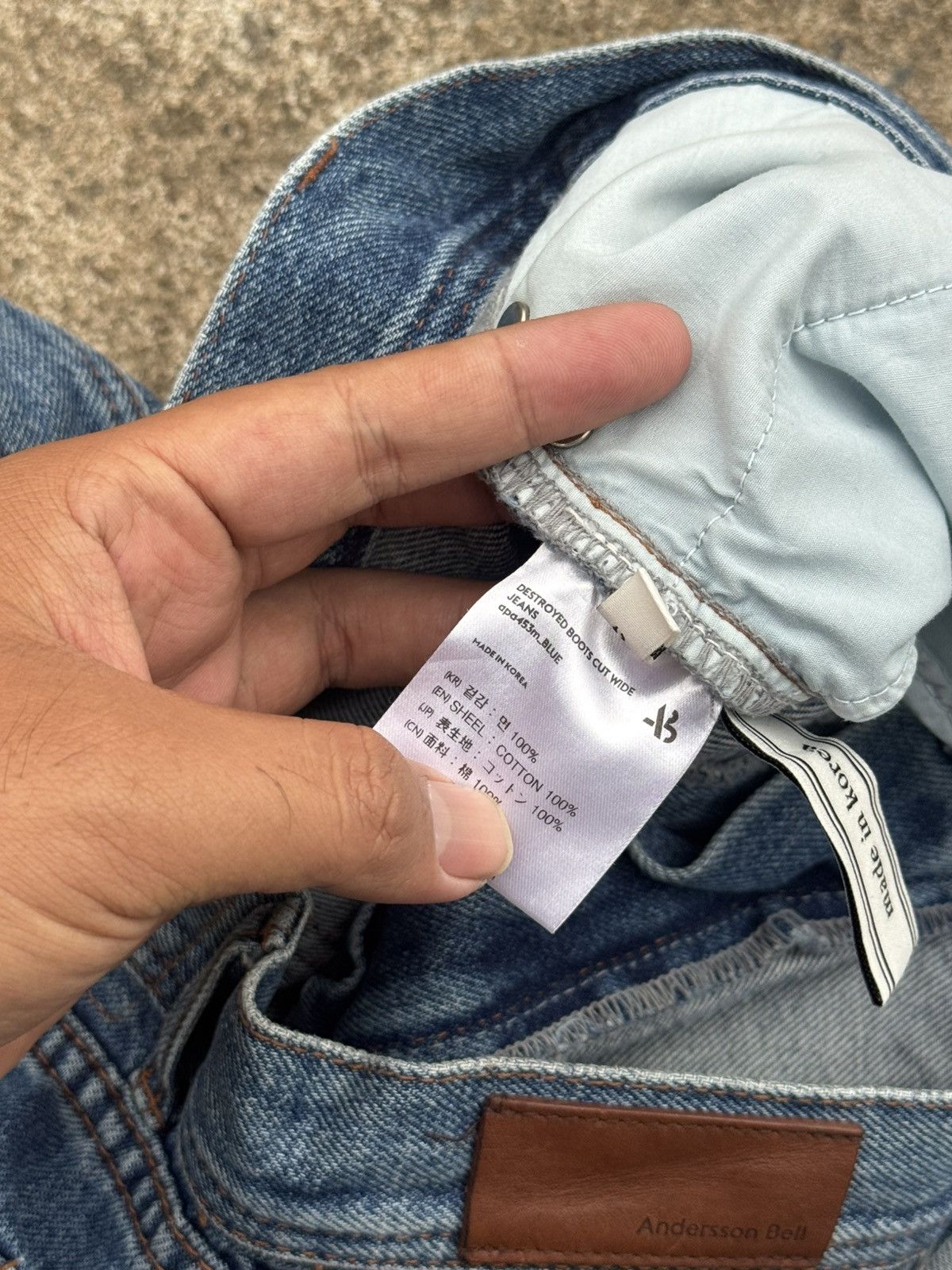 Andersson Bell Andersson Bell Destroyed Boots Cut Wide Jeans Jw Size US 34 / EU 50 - 7 Thumbnail