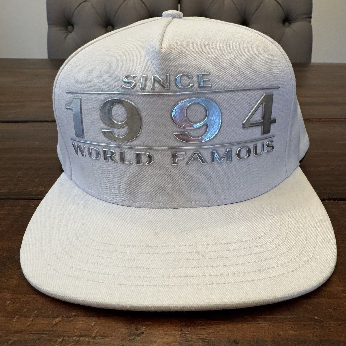Supreme Supreme World Famous Way Back 5-Panel Snapback Hat Size ONE SIZE - 1 Thumbnail