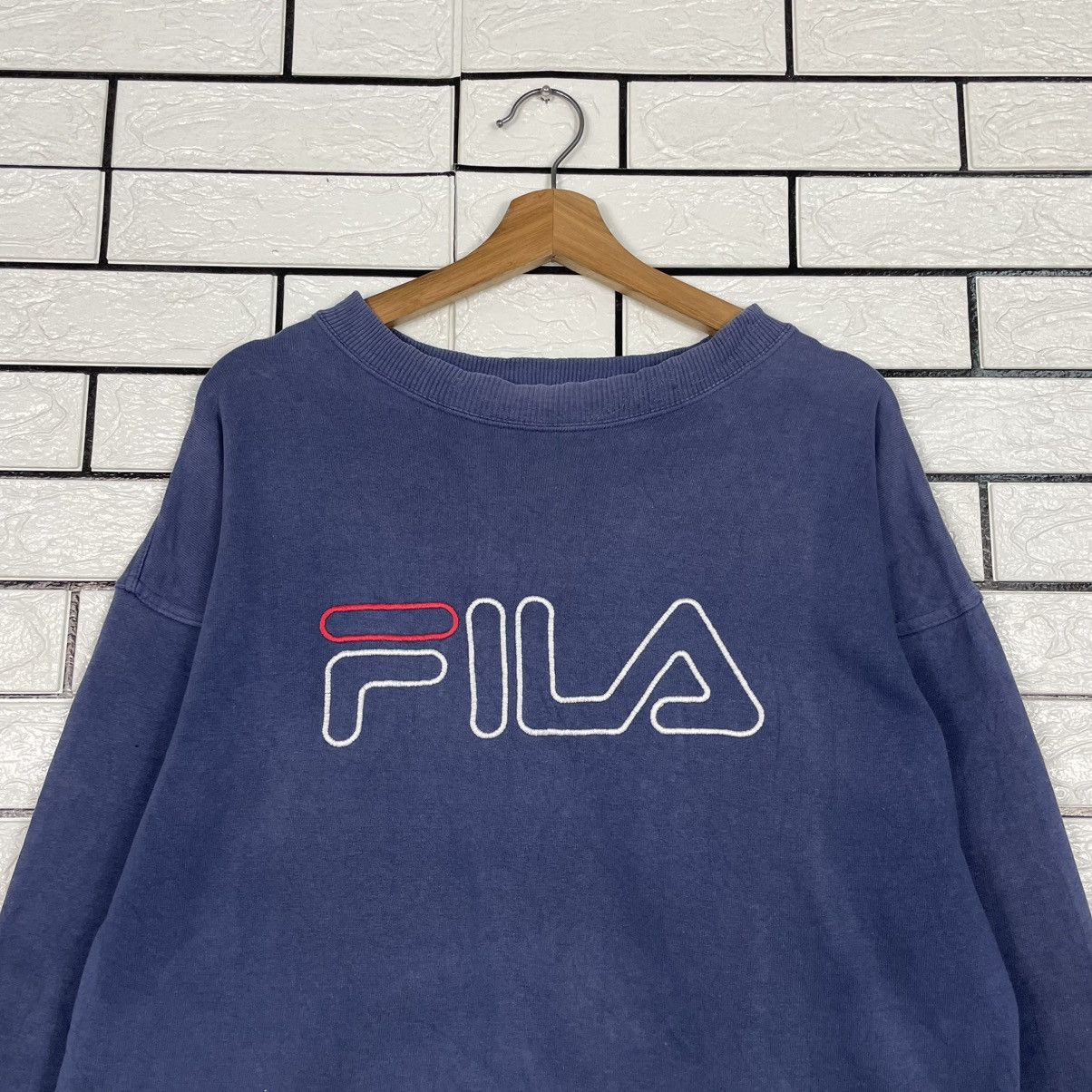 Fila Vintage Fila Big Logo Sweatshirt Size US S / EU 44-46 / 1 - 2 Thumbnail