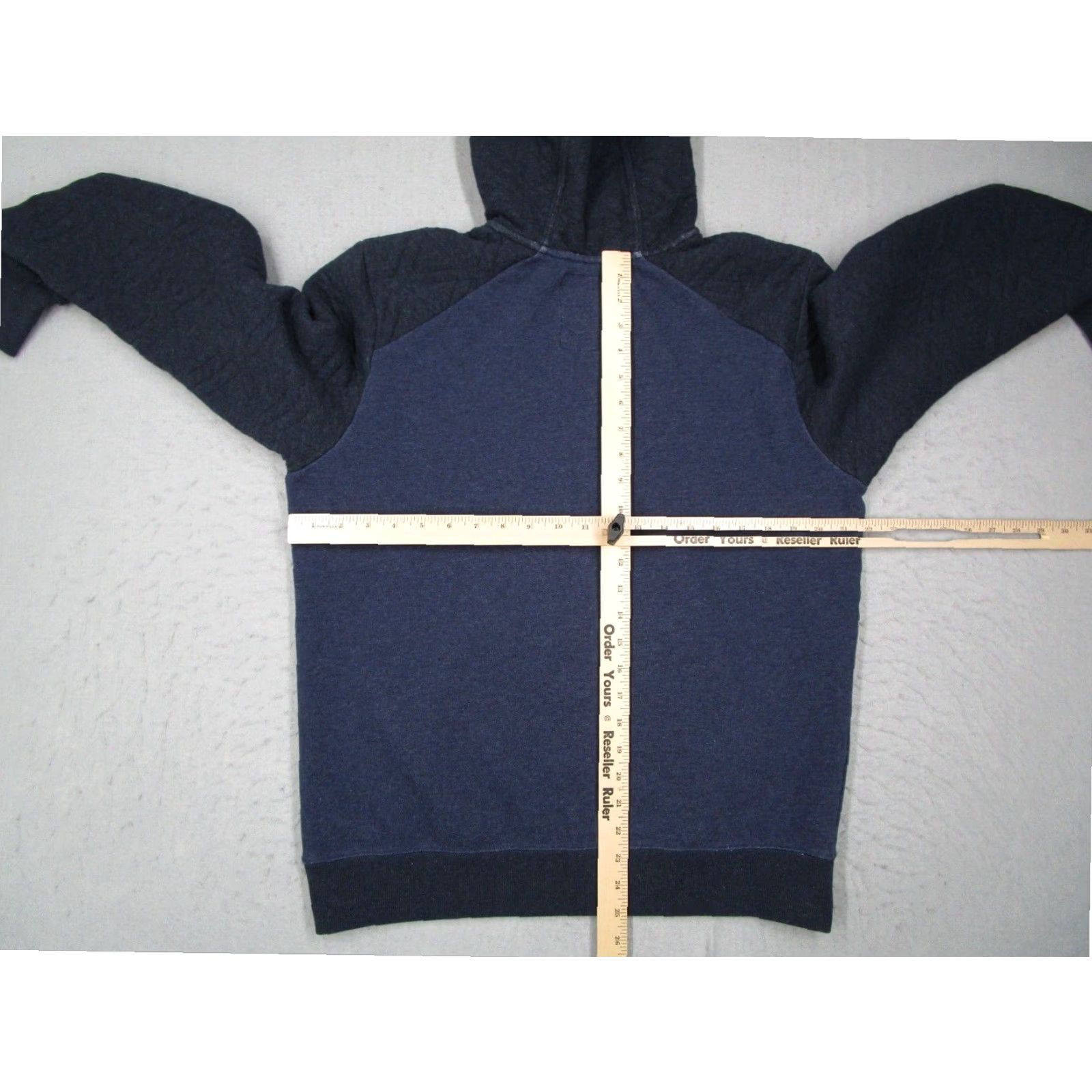 Vintage G Star Mens Large Blue Long Sleeve Hoodie Pullover Fleece Zip Up Hooded Sweatshirt Size US L / EU 52-54 / 3 - 6 Thumbnail