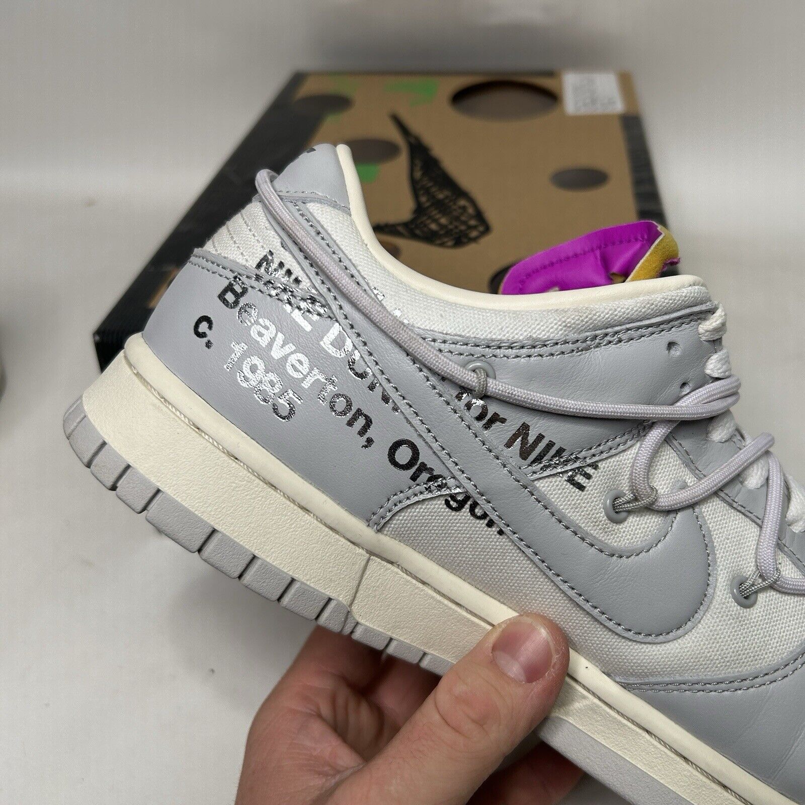 Nike Nike Shoes Dunk Low X Off-White “Lot 3 of 50” 2024 Size US 11 / EU 44 - 11 Thumbnail