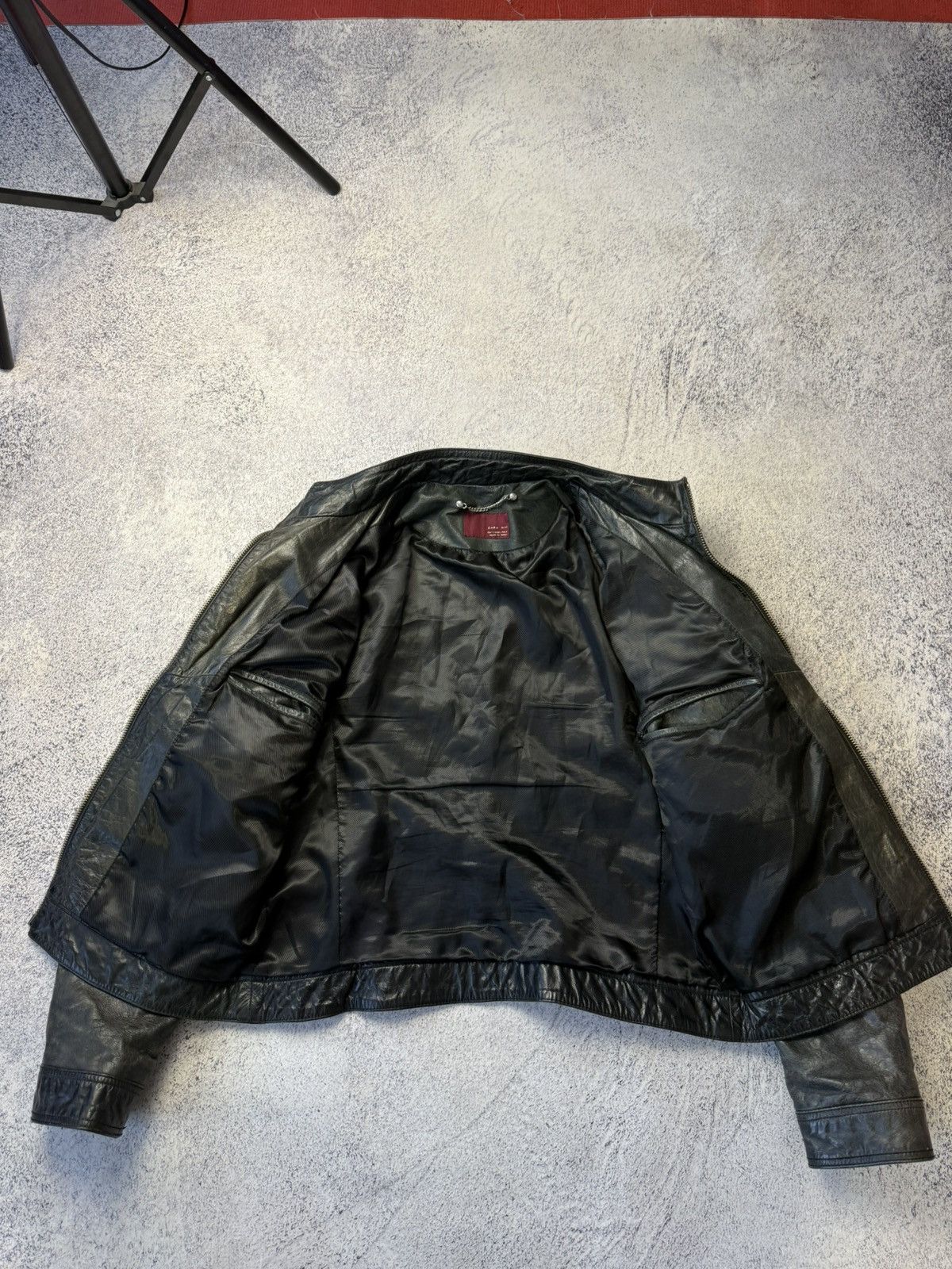 Leather Crazy True Vintage Cycle Rider Leather Jacket Biker Rare Y2K Size US L / EU 52-54 / 3 - 19 Thumbnail