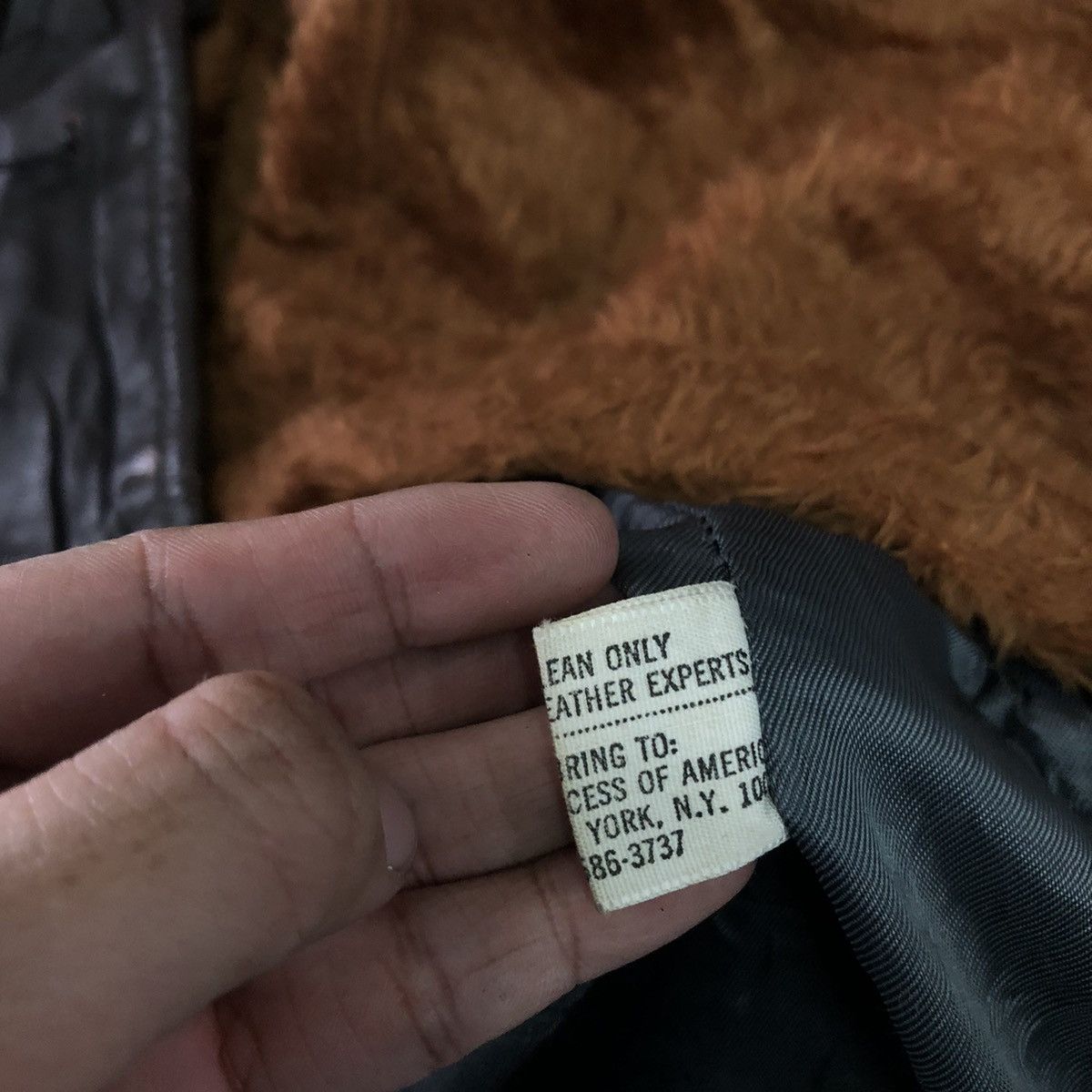 Vintage 📌Vintage Leather Jacket Blanket King City Issey Miyake Size US M / EU 48-50 / 2 - 21 Thumbnail