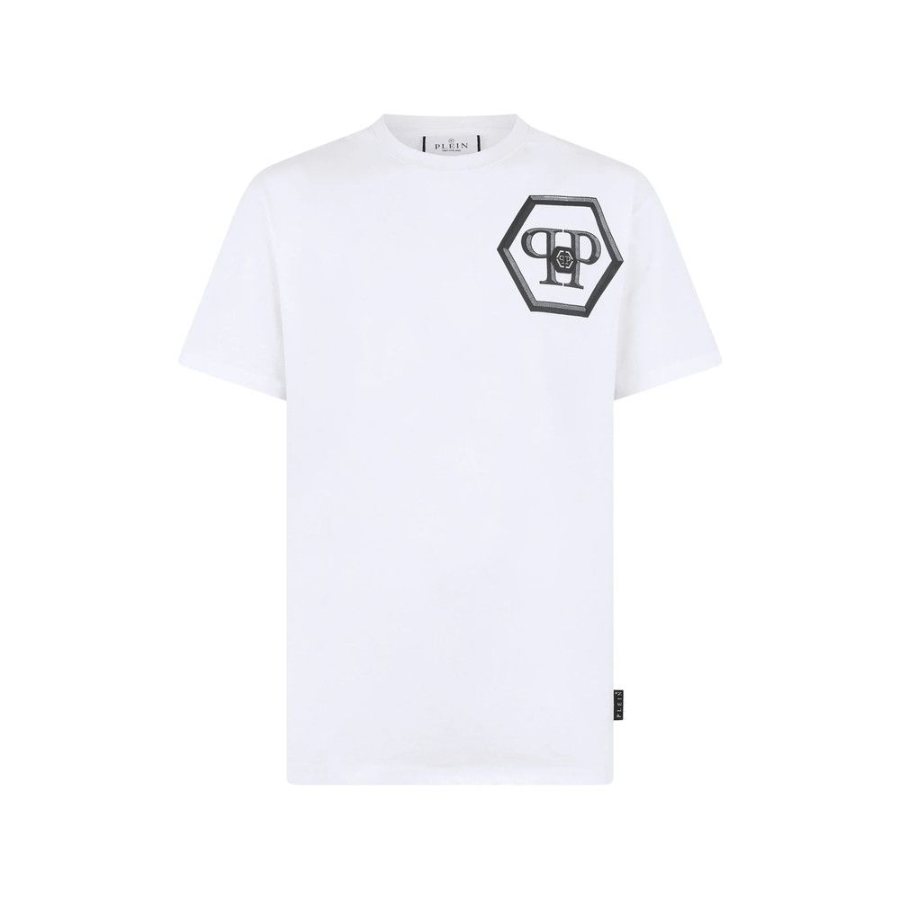Philipp Plein Philipp Plein WHITE T-Shirts & Vests - T-Shirts Size US M / EU 48-50 / 2 - 1 Thumbnail