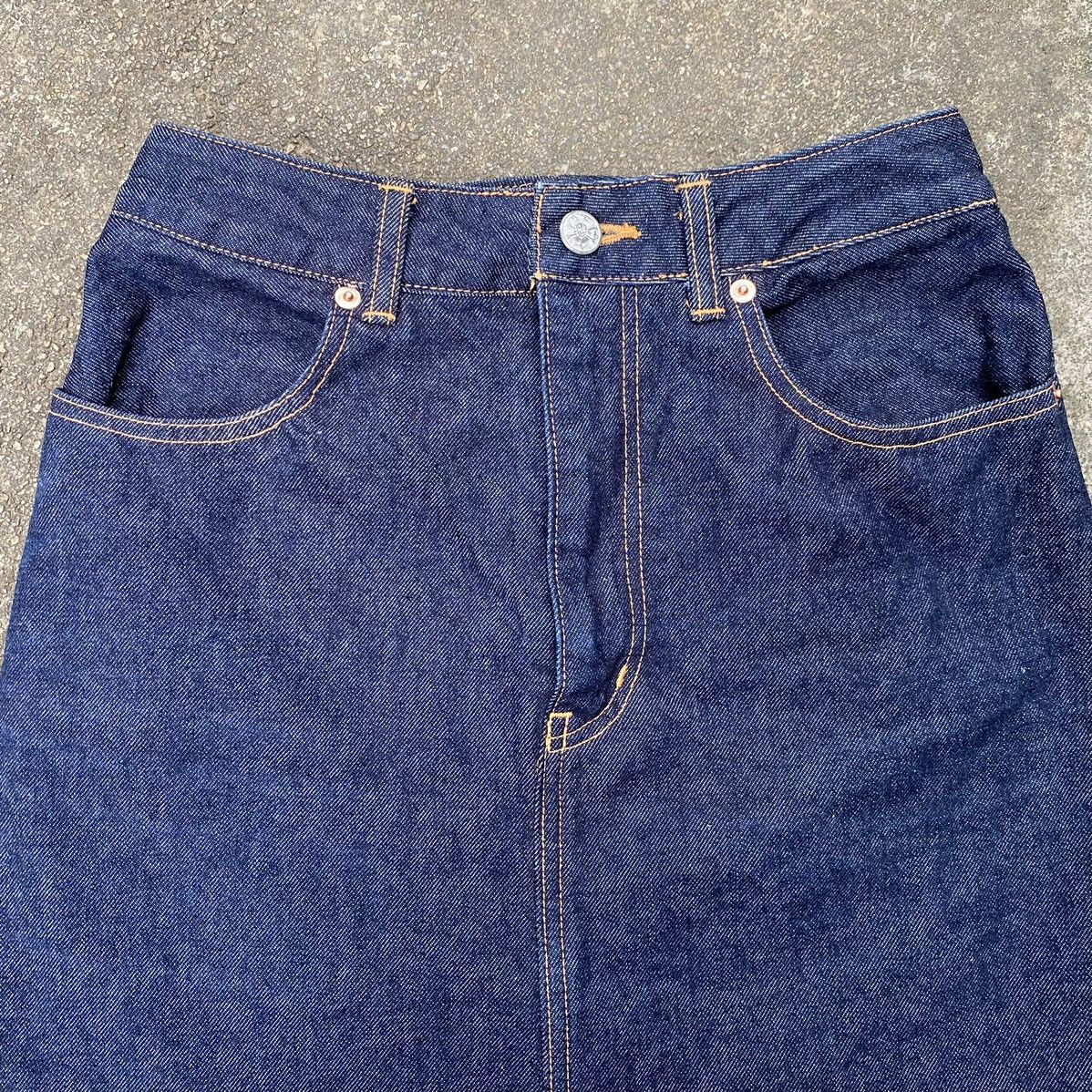 Japanese Brand × Seditionaries × Vintage Super Lovers Rock’n Roll New Wave Denim Skirt Super Lovers Size 25" / US 0 / IT 36 - 6 Thumbnail