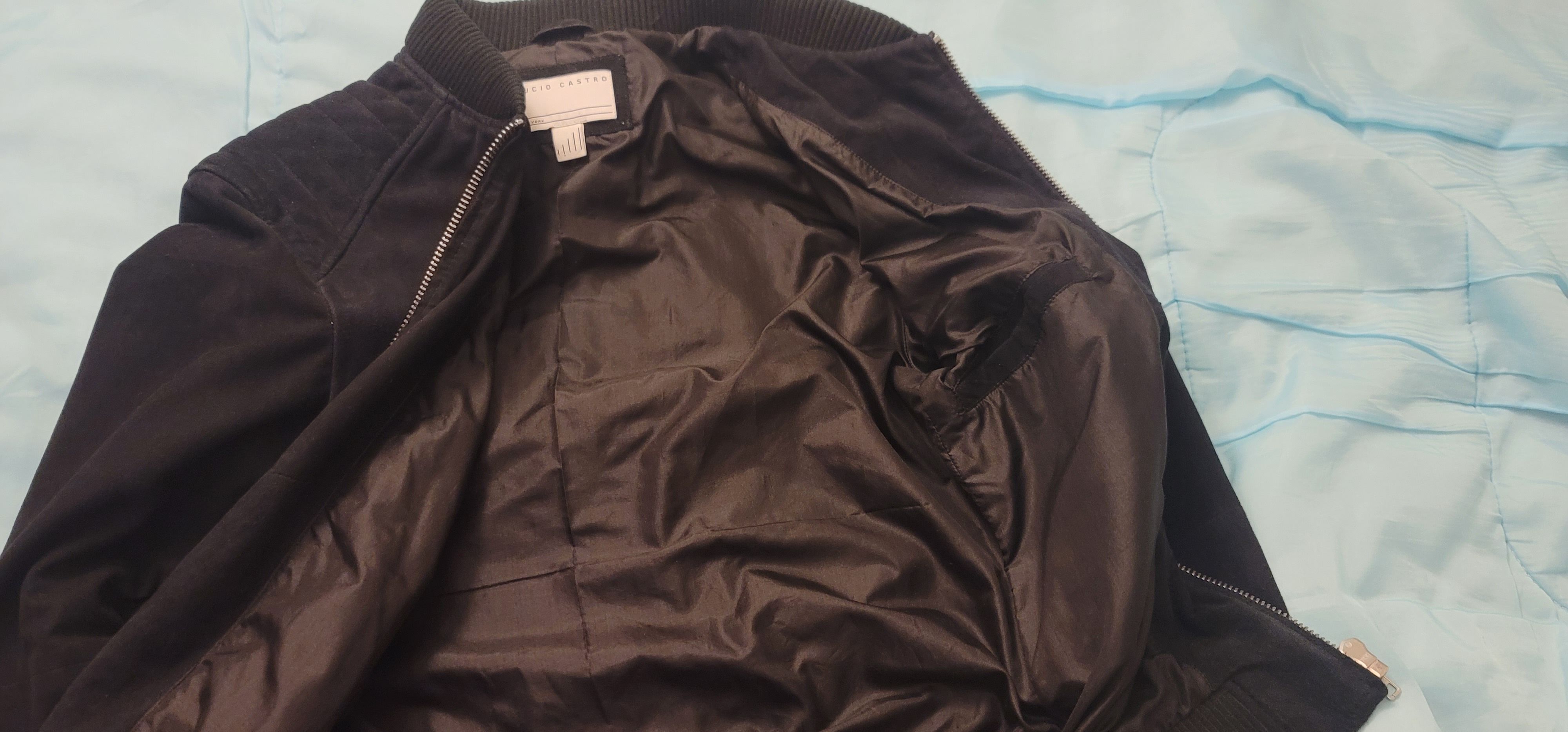 Other LUCIO CASTRO NEW YORK BLACK SUEDE BOMBER Size US M / EU 48-50 / 2 - 8 Thumbnail