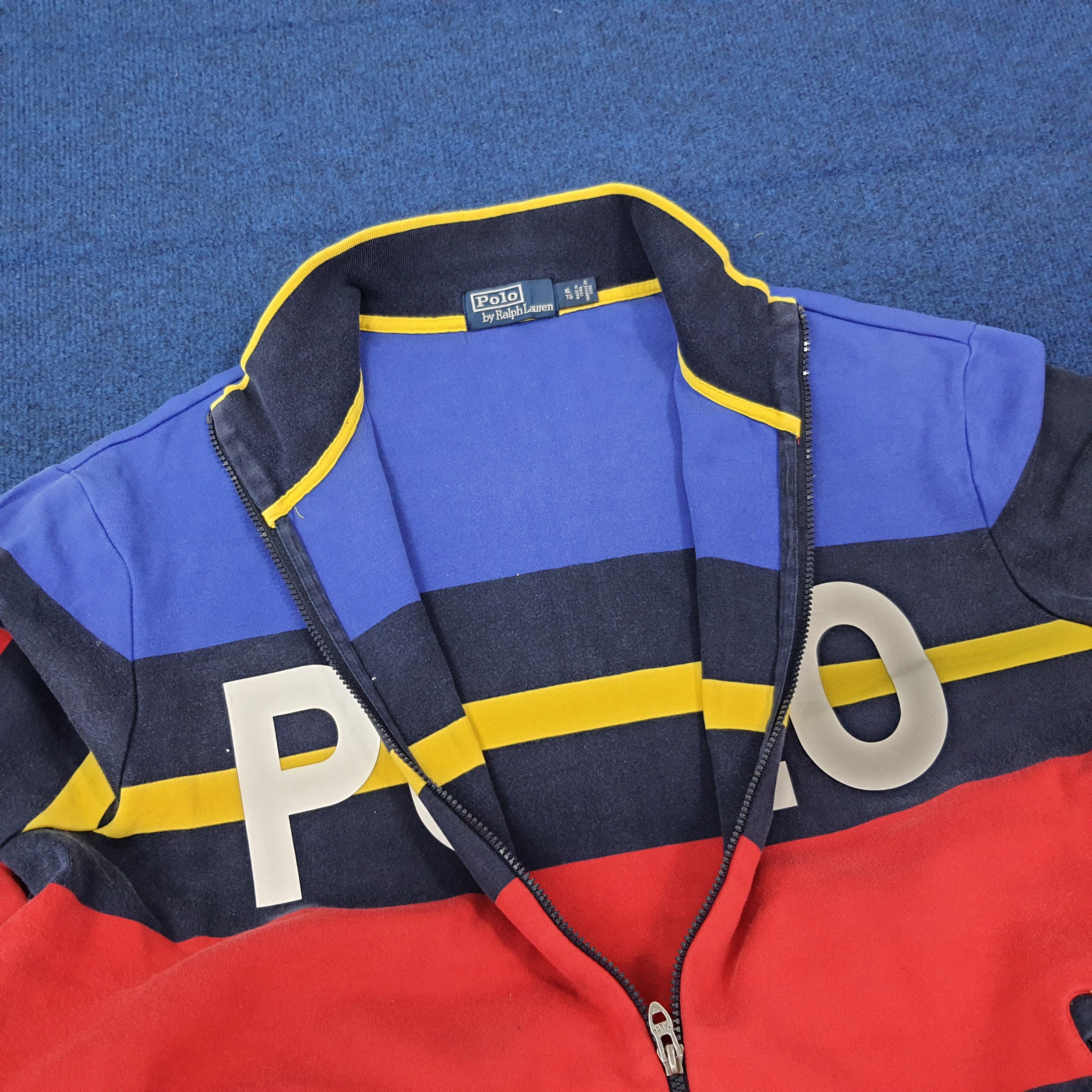 Polo Ralph Lauren Polo by Ralph Lauren Hi Tech Full Zip Retro Sweater C269N3 Size US XL / EU 56 / 4 - 7 Thumbnail
