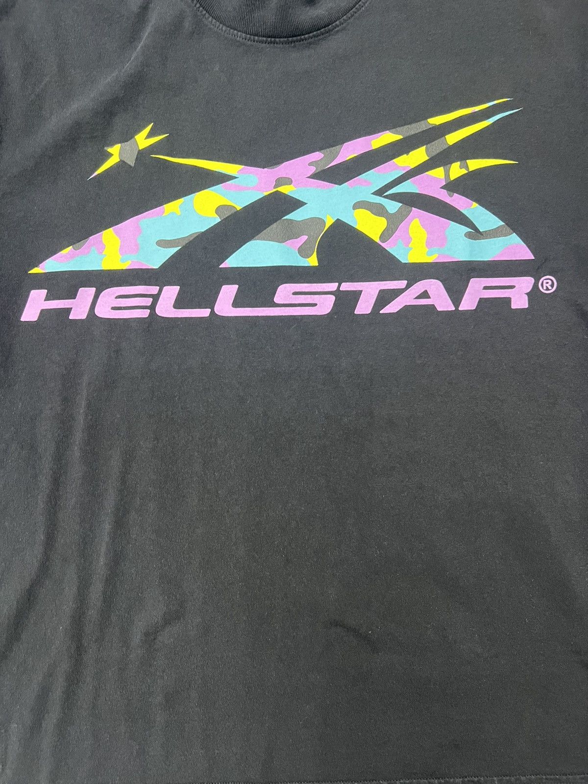 HELLSTAR Hellstar Sports Camo Logo T-Shirt Size US XL / EU 56 / 4 - 2 Thumbnail