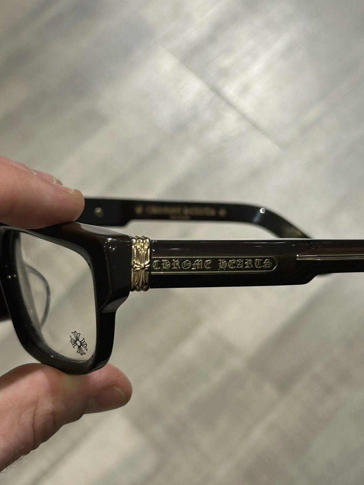 Chrome Hearts Chrome Hearts 2 Thick Glasses Size ONE SIZE - 8 Thumbnail