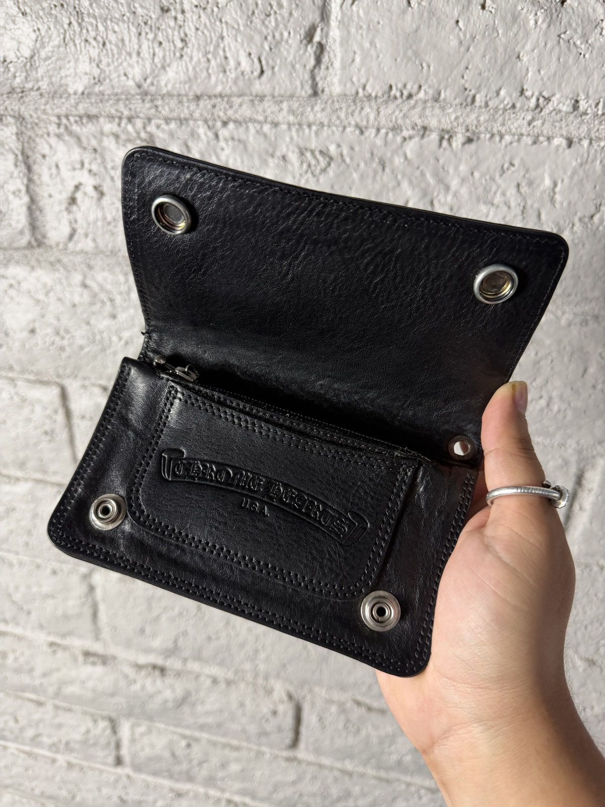 Chrome Hearts Chrome Hearts Dagger Zip Wallet | Grailed