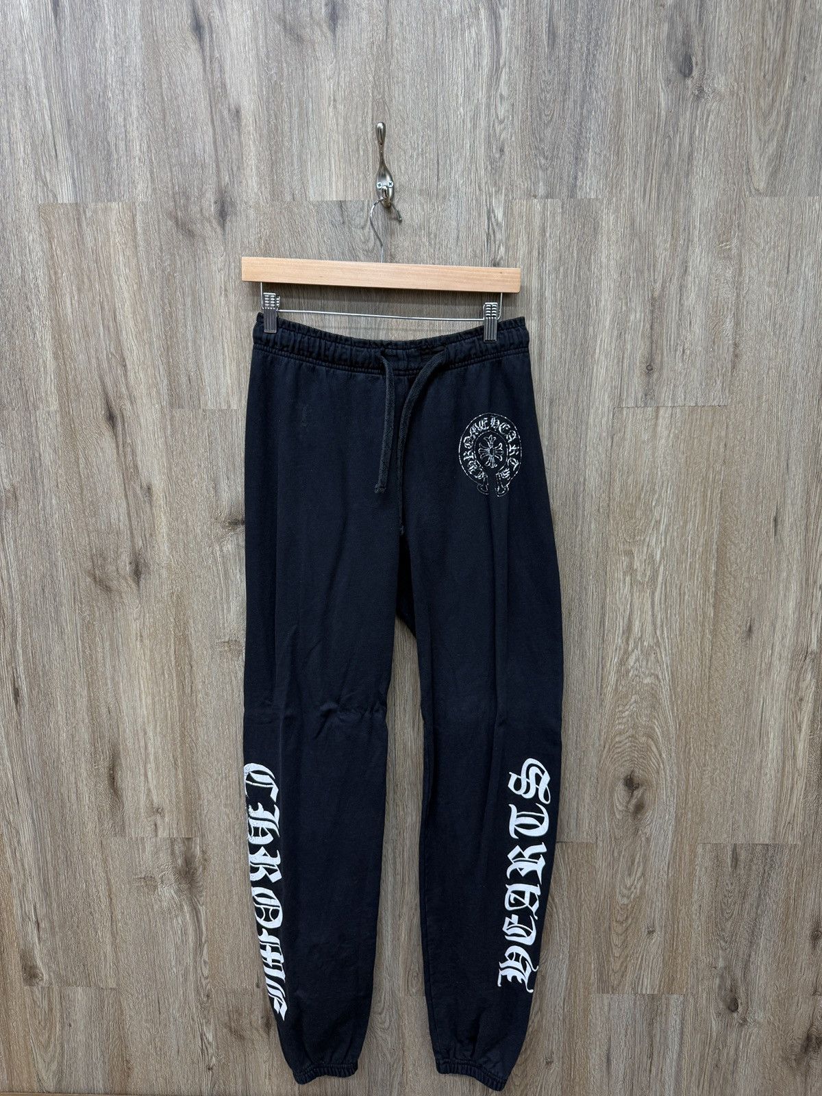 Chrome Hearts Chrome Hearts Black Sweatpants Size US 32 / EU 48 - 1 Thumbnail