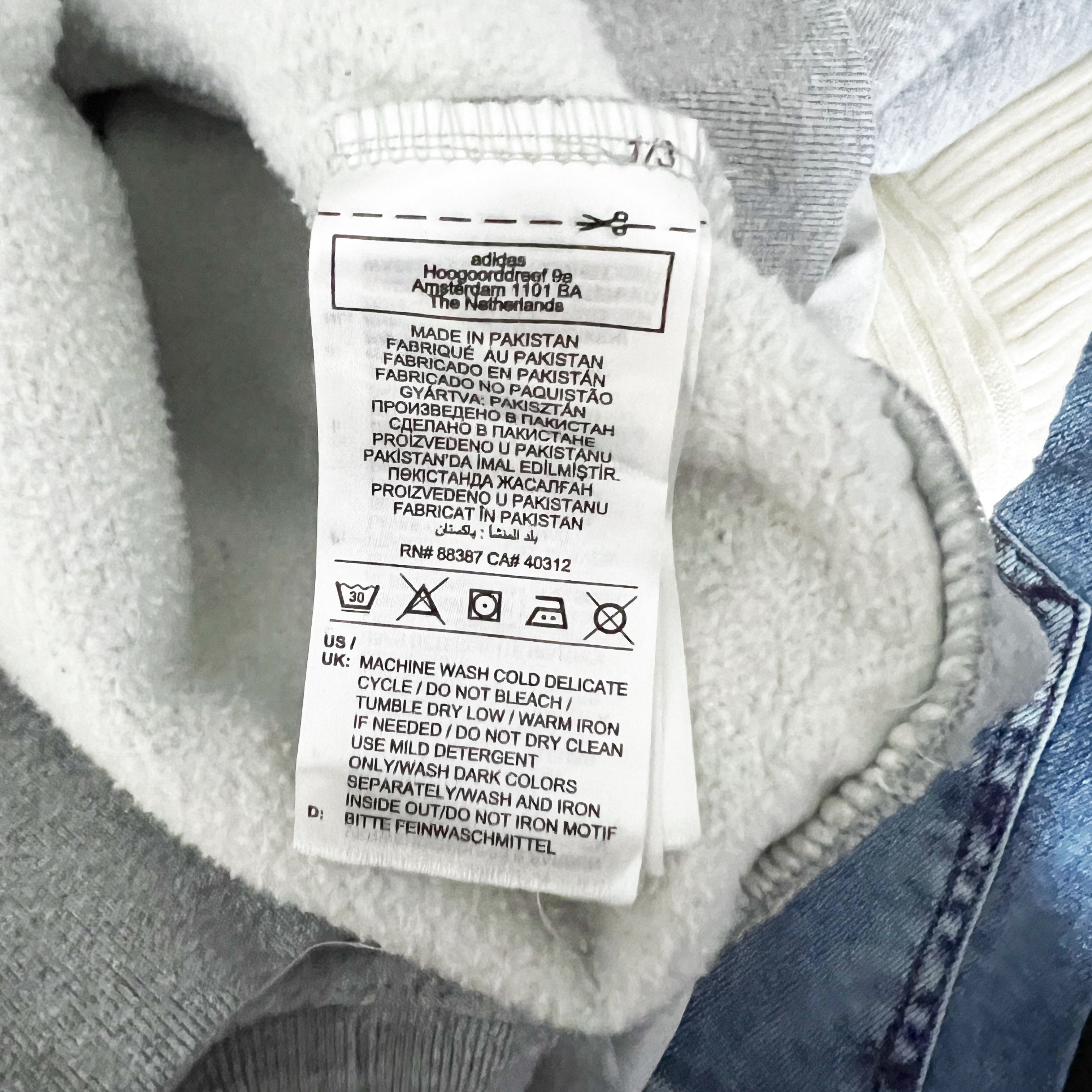 Adidas Adidas Women's Cotton Fleece Lined Crew Size S / US 4 / IT 40 - 3 Thumbnail