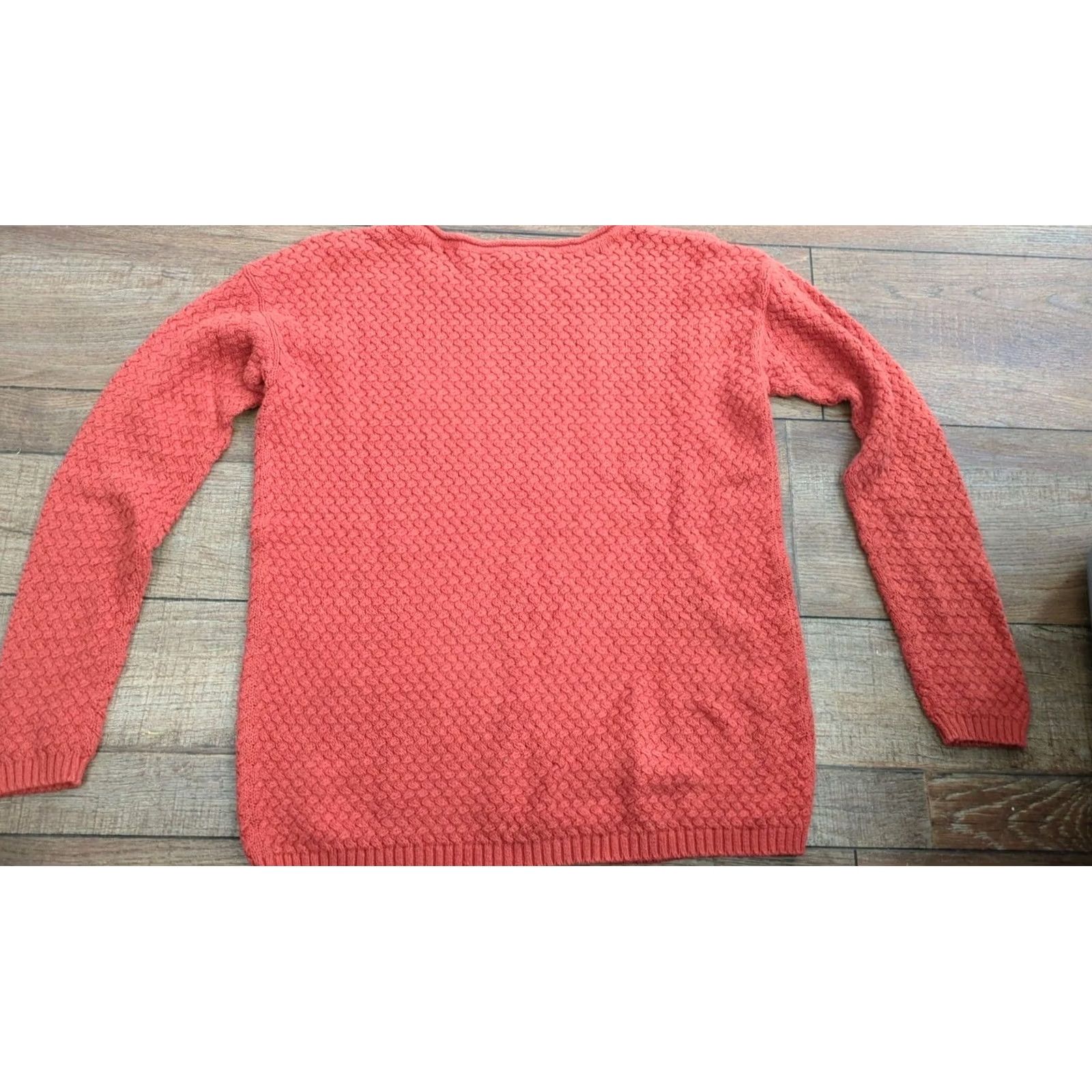 Vintage Preswick & Moore Sweater Womens Small Dark Orange Long Sleeve Pullover Size S / US 4 / IT 40 - 2 Thumbnail