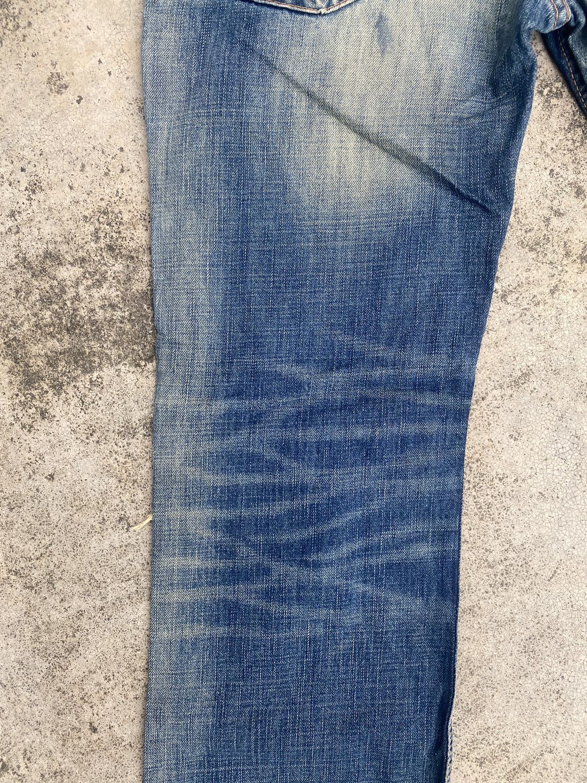 If Six Was Nine × Japanese Brand × Ruehl No. 925 Flare Jeans Ruehl No 925 Distressd Clawmark Size US 34 / EU 50 - 20 Thumbnail
