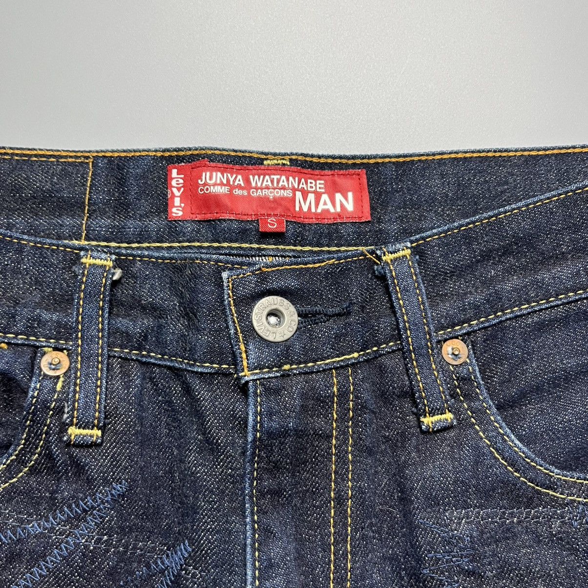 Junya Watanabe × Levi's Levis x Junya Watanabe - 513 Patch Work - Crop Jeans Size US 30 / EU 46 - 5 Thumbnail